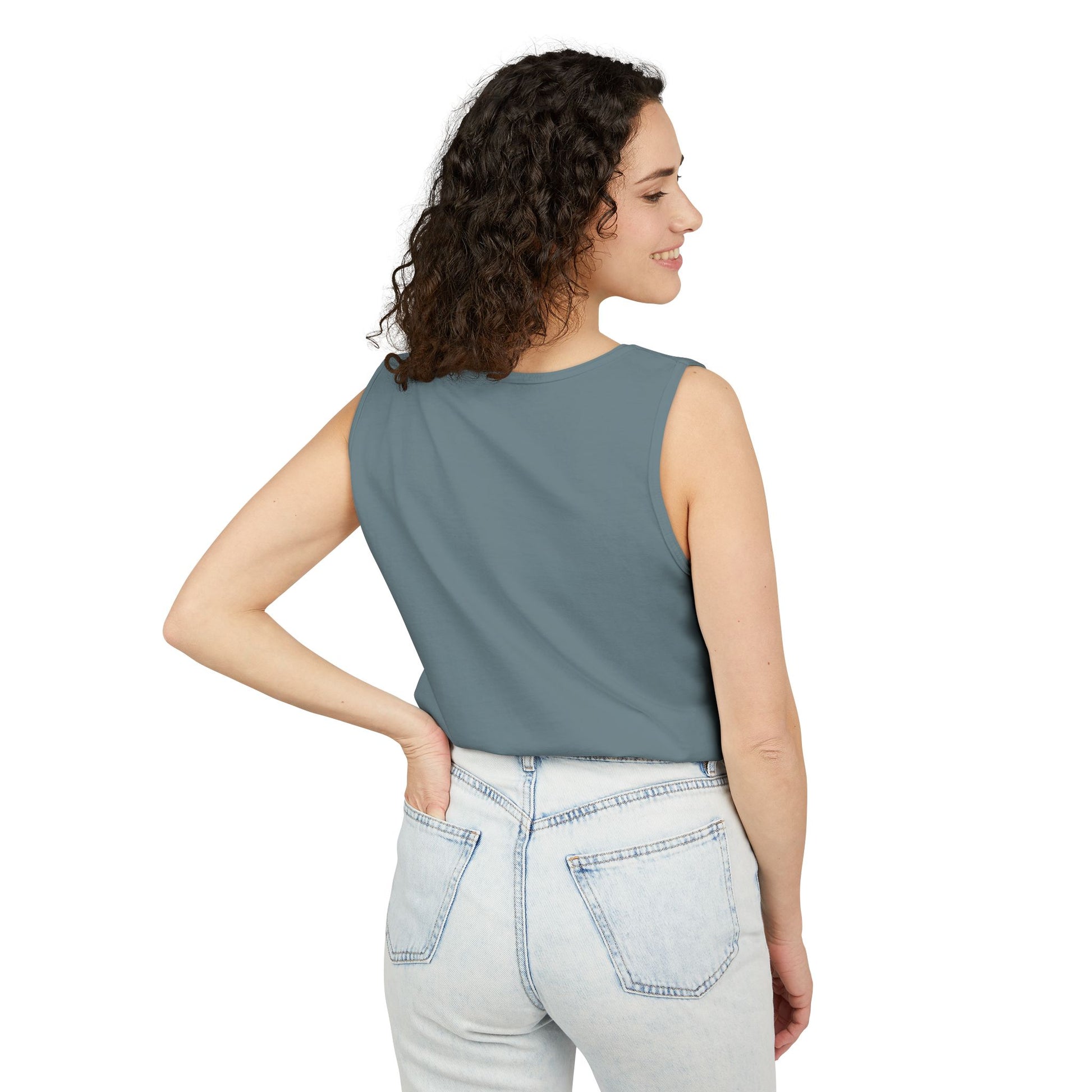 Patriotic "Land of the Free, Home of the Brave" Tank Top