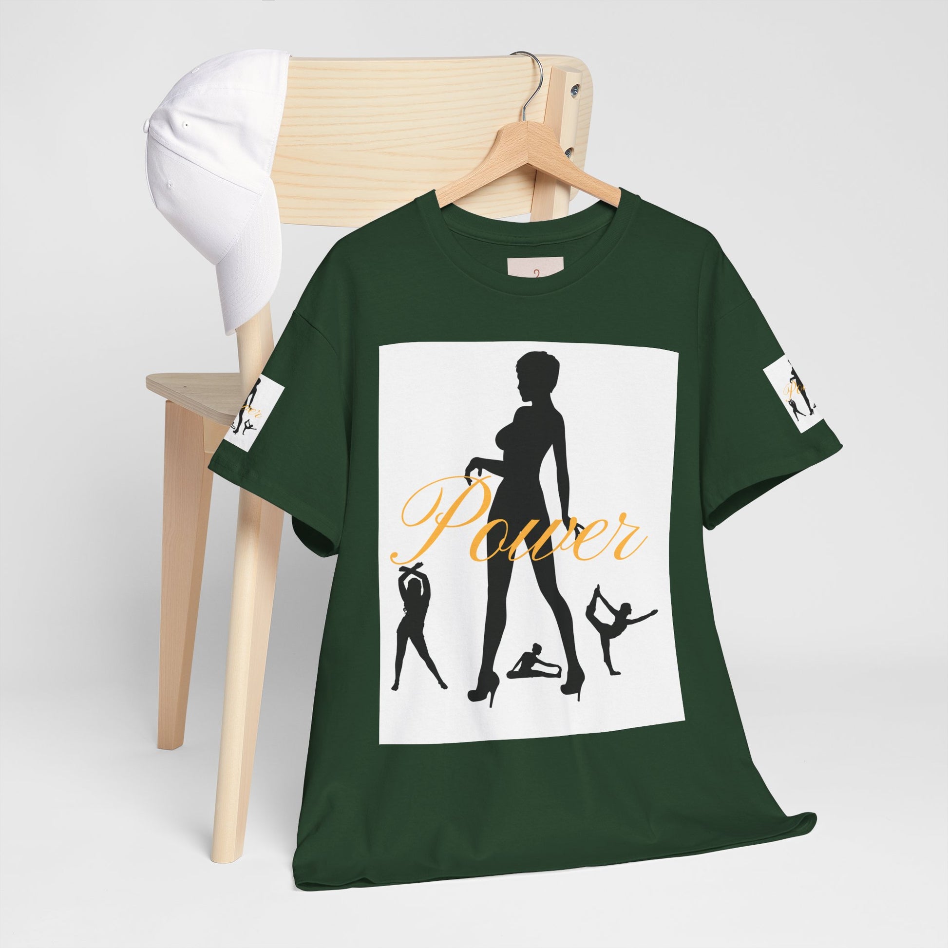 Power Silhouette Tee — Empowerment Graphic T‑Shirt