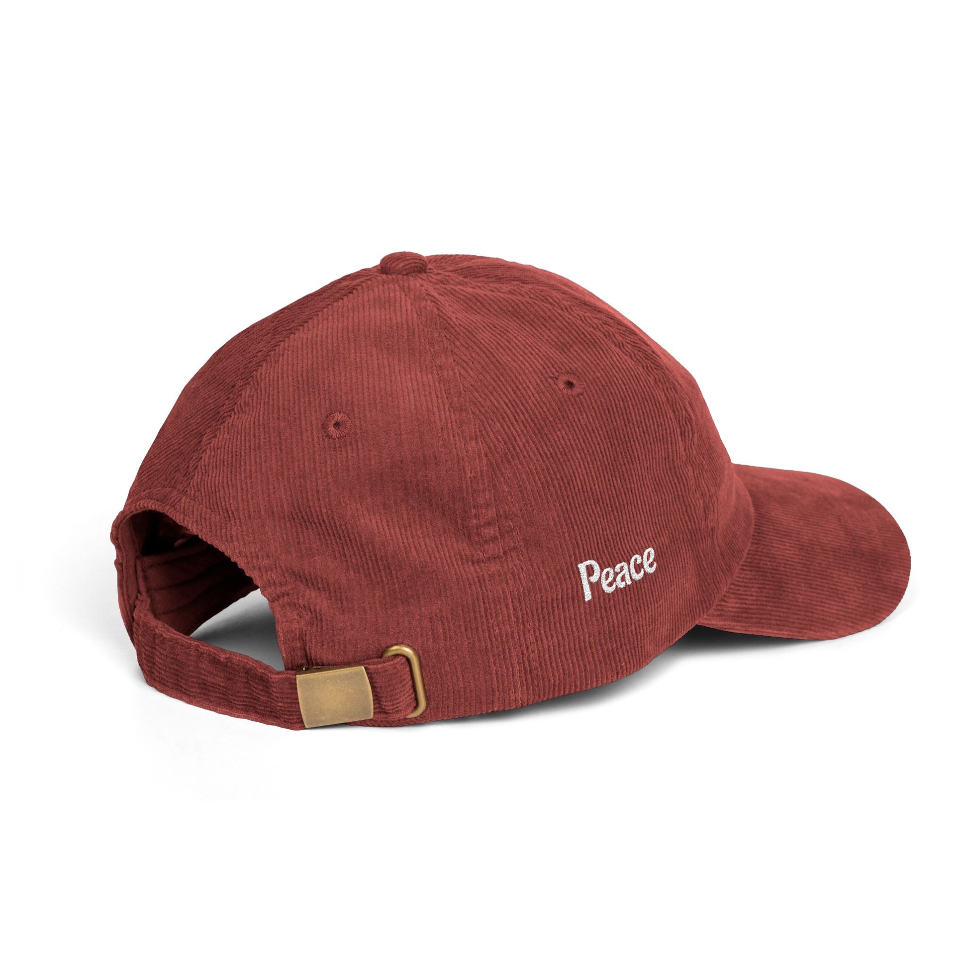 Vintage Corduroy Peace Cap, Hipster Hat