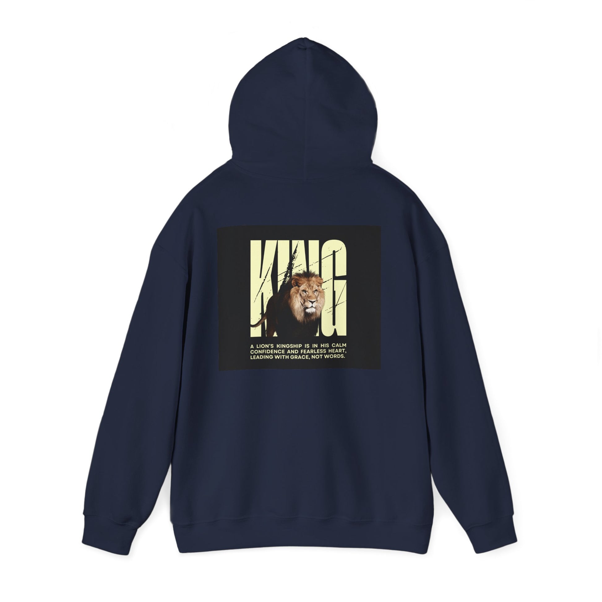 Bold King Hoodie for Empowerment Enthusiasts