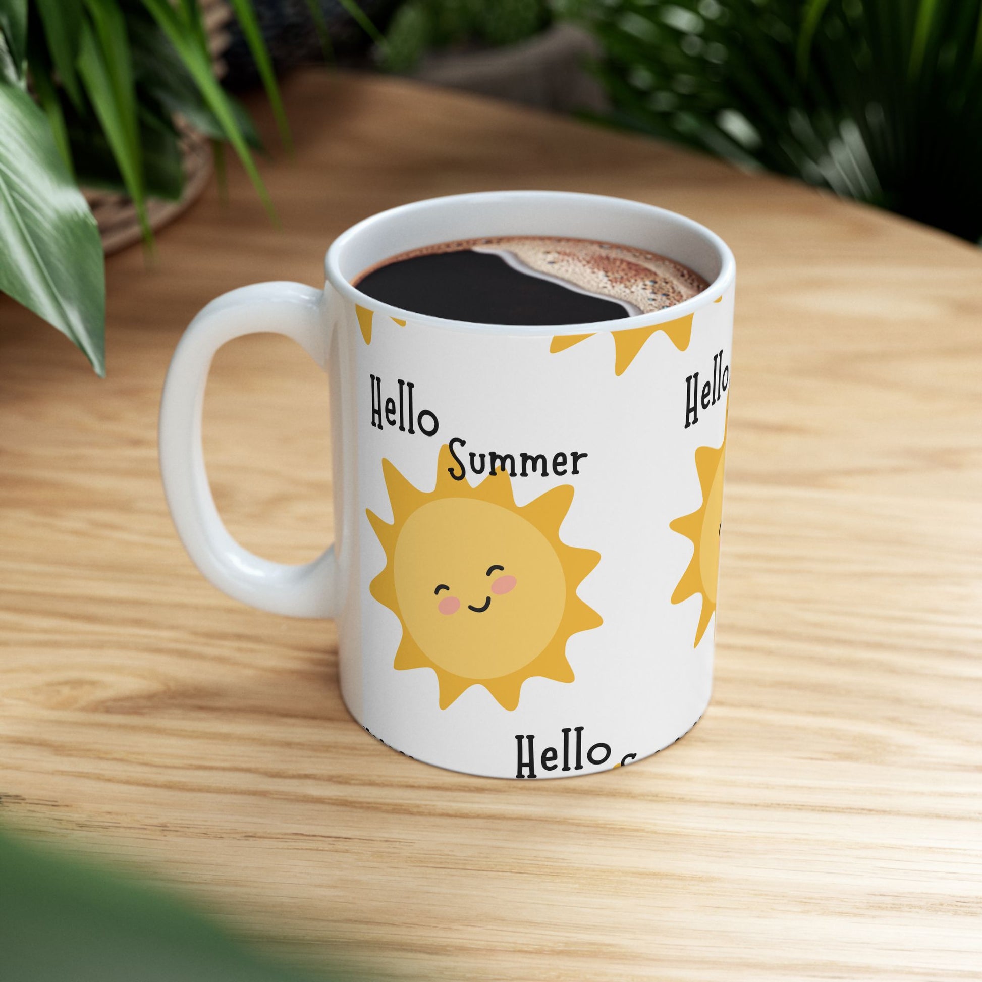 Hello Summer Ceramic Mug