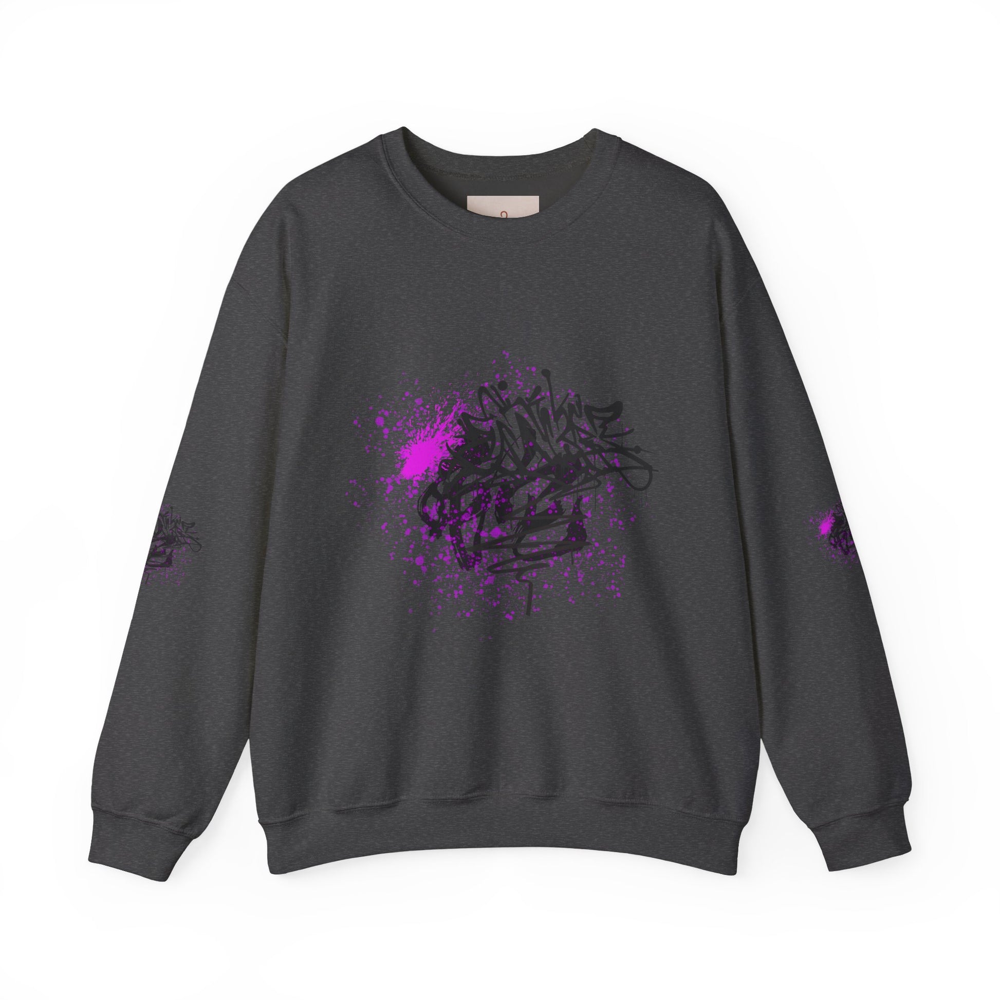 Galaxy Paint Splatter Crewneck Sweatshirt