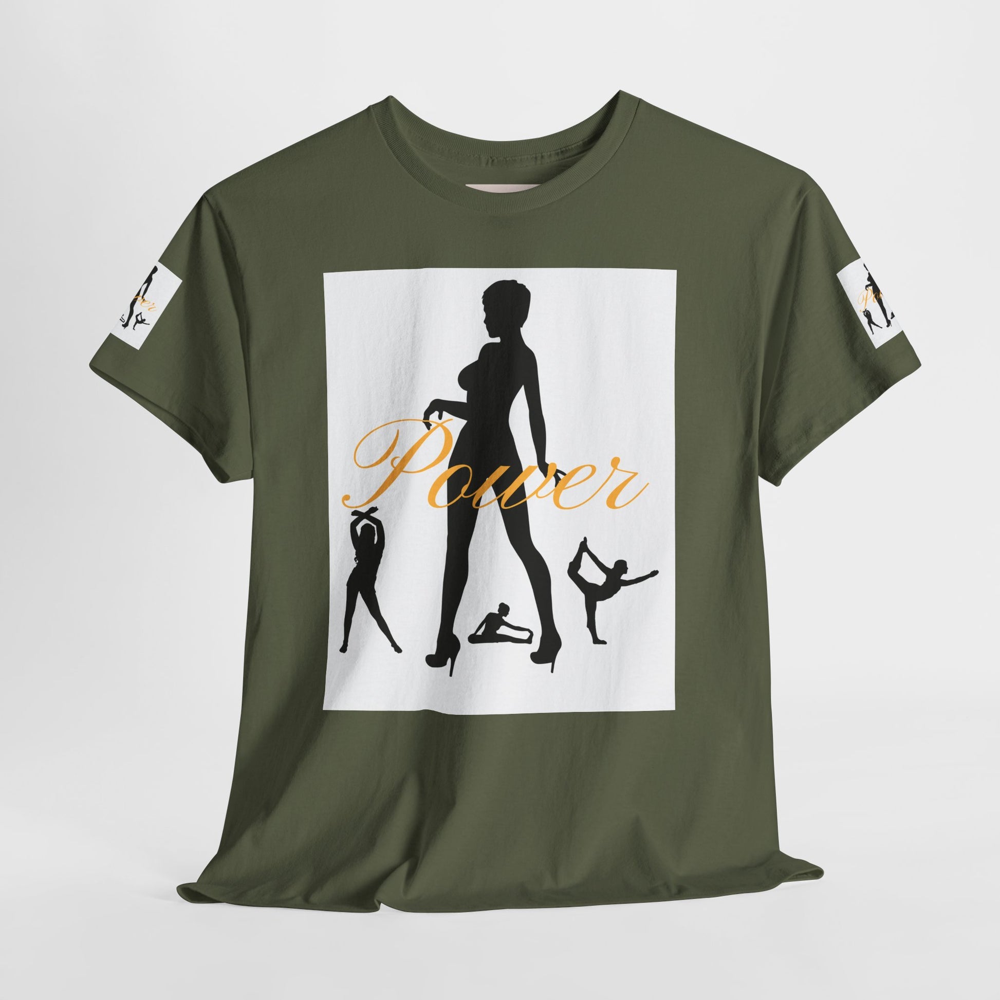 Power Silhouette Tee — Empowerment Graphic T‑Shirt