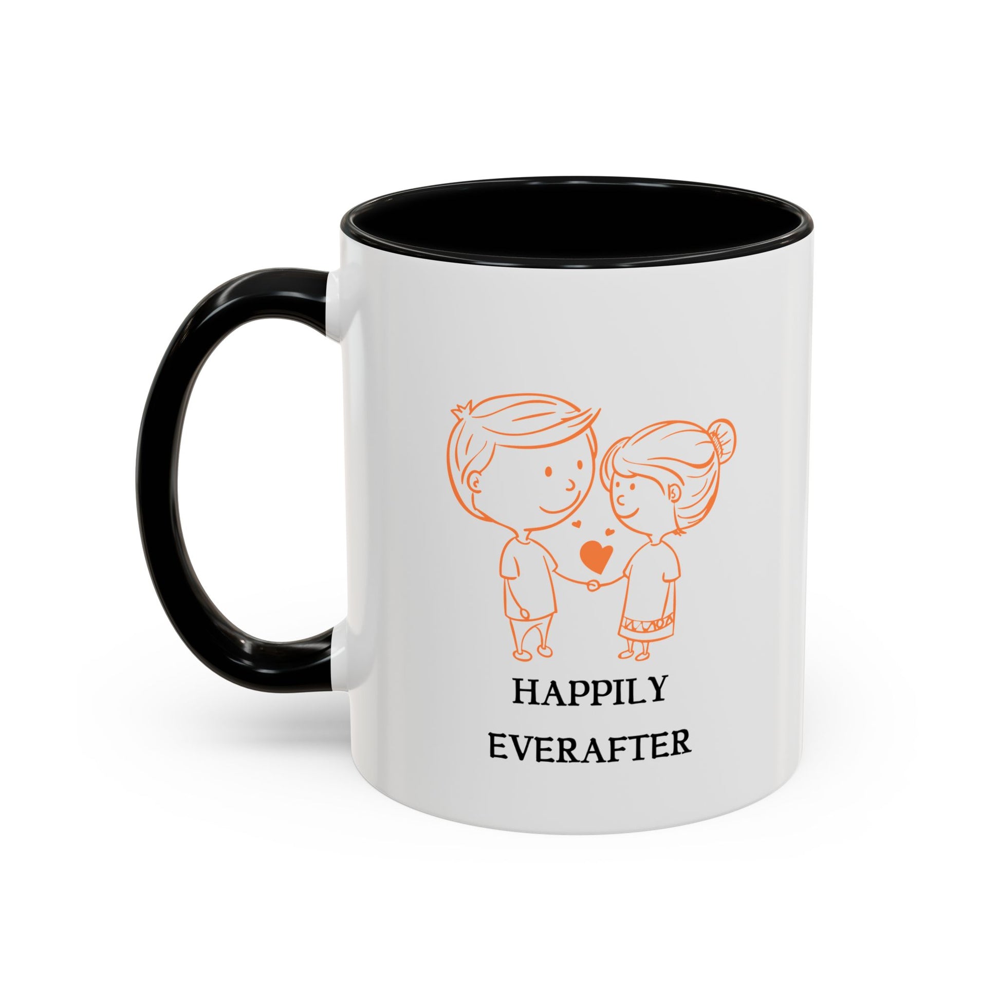 Happily Ever After Accent Coffee Mug