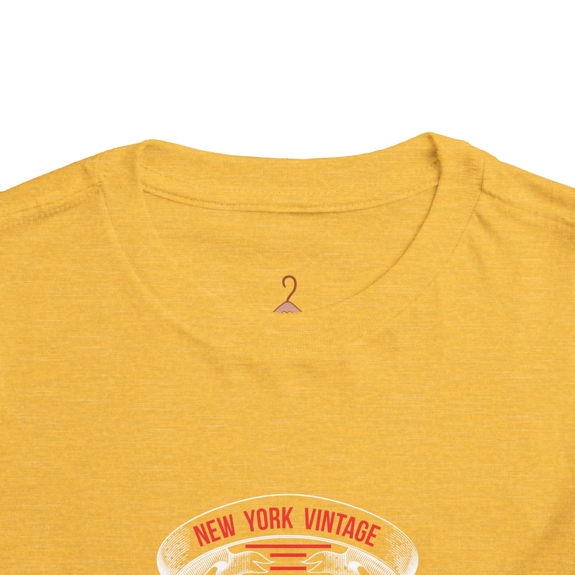 Toddler Tee — "New York Vintage" Retro Microphone Graphic