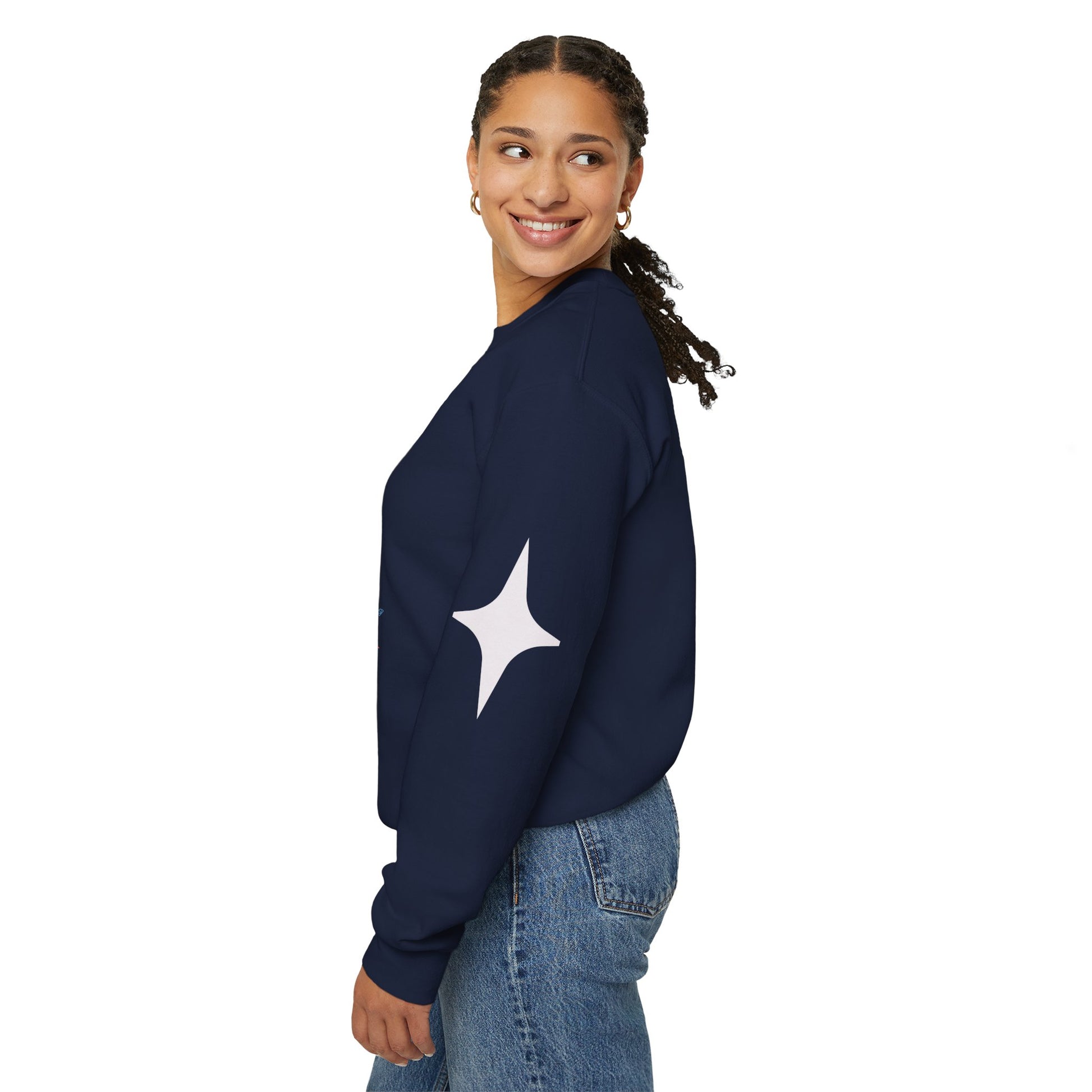 Cool Cat Crewneck Sweatshirt | Funny Cat Apparel