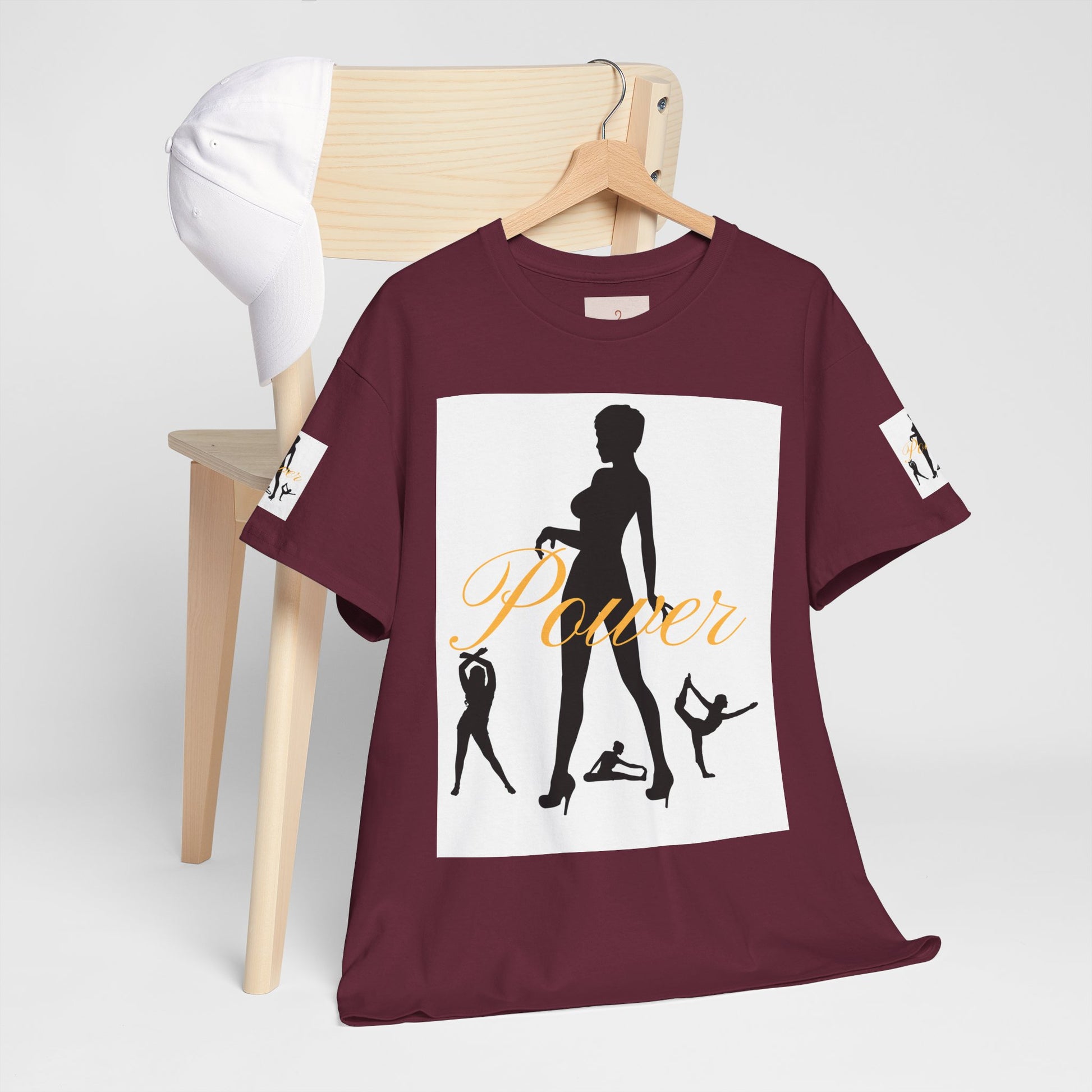 Power Silhouette Tee — Empowerment Graphic T‑Shirt