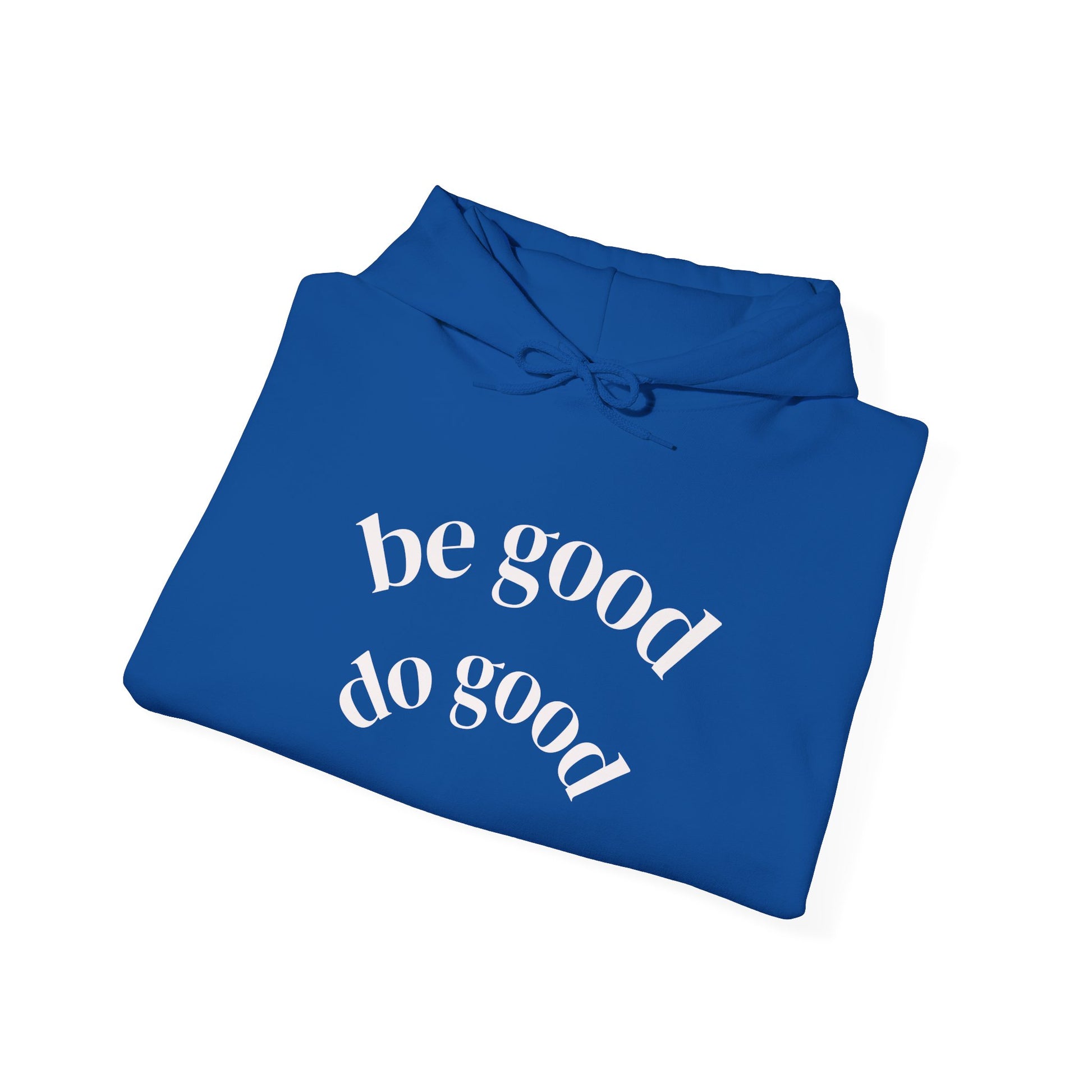 Holiday Inspirational Hoodie: 'Be Good, It's Time for Beer'