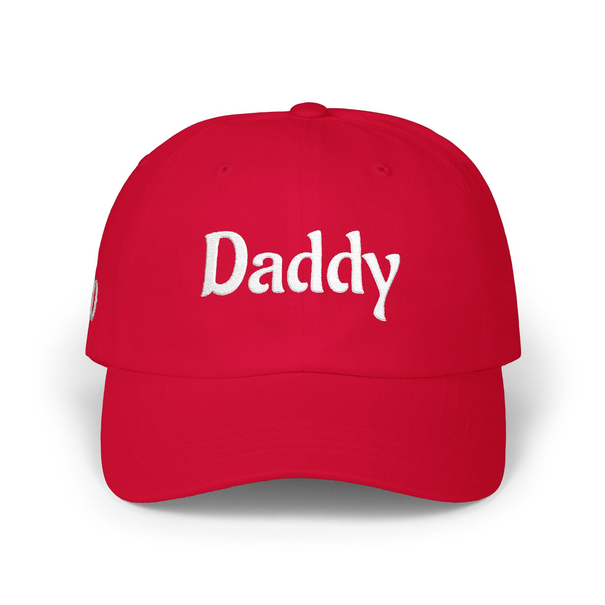 Daddy Embroidered Dad Cap — Classic Beige Baseball Hat for Fathers, Father’s Day Gift
