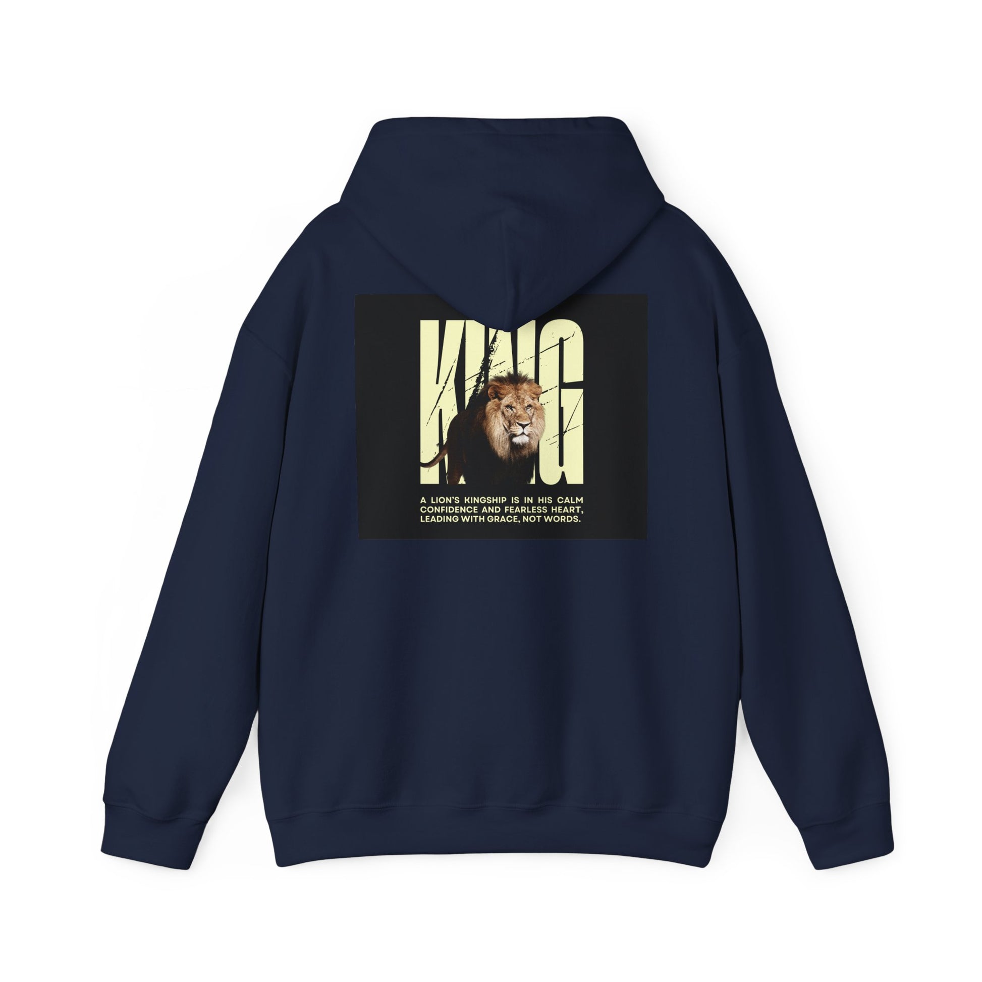 Bold King Hoodie for Empowerment Enthusiasts