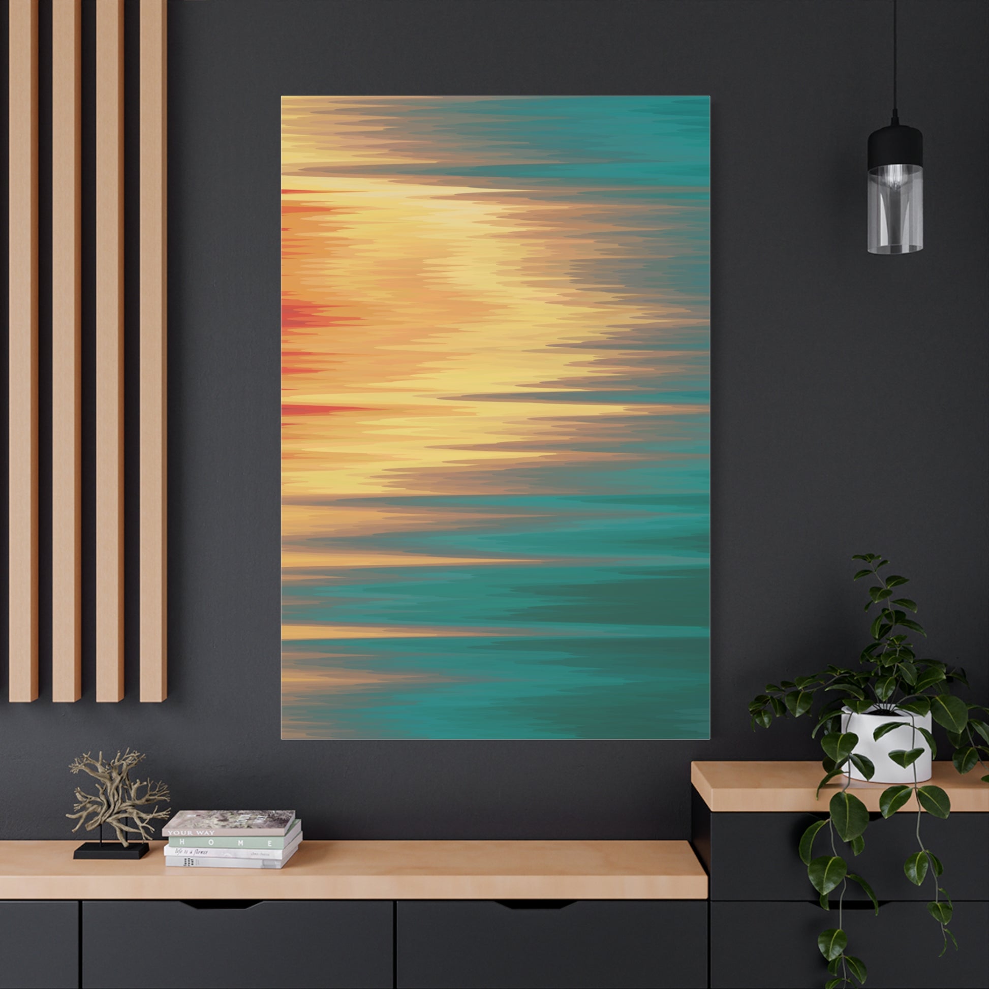 Vibrant Abstract Canvas Art, Colorful Wall Decor, Home Aesthetic, Modern Artwork,living room art