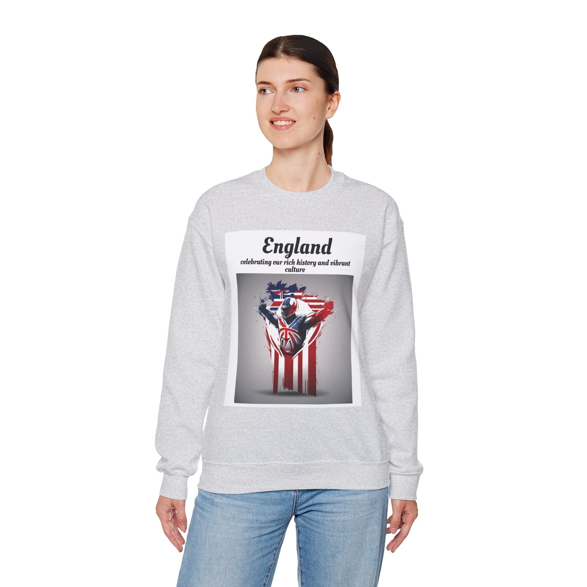 England Pride Crewneck Sweatshirt | Celebrate History & Culture