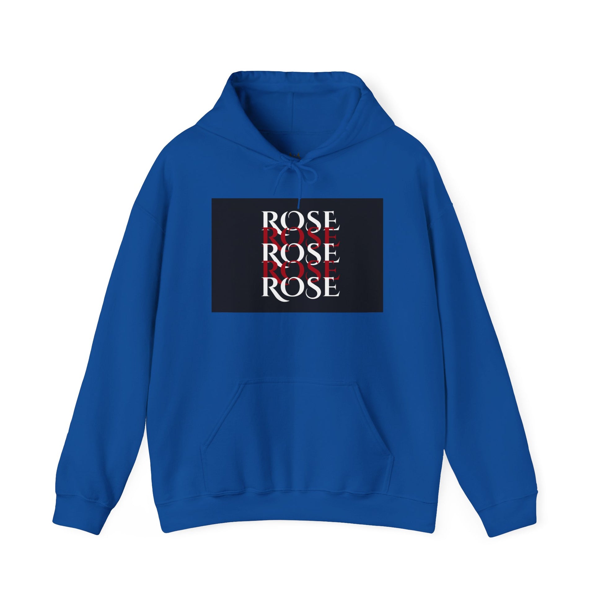 Stylish Rose Graphic Hoodie - Cozy Unisex Sweatshirt