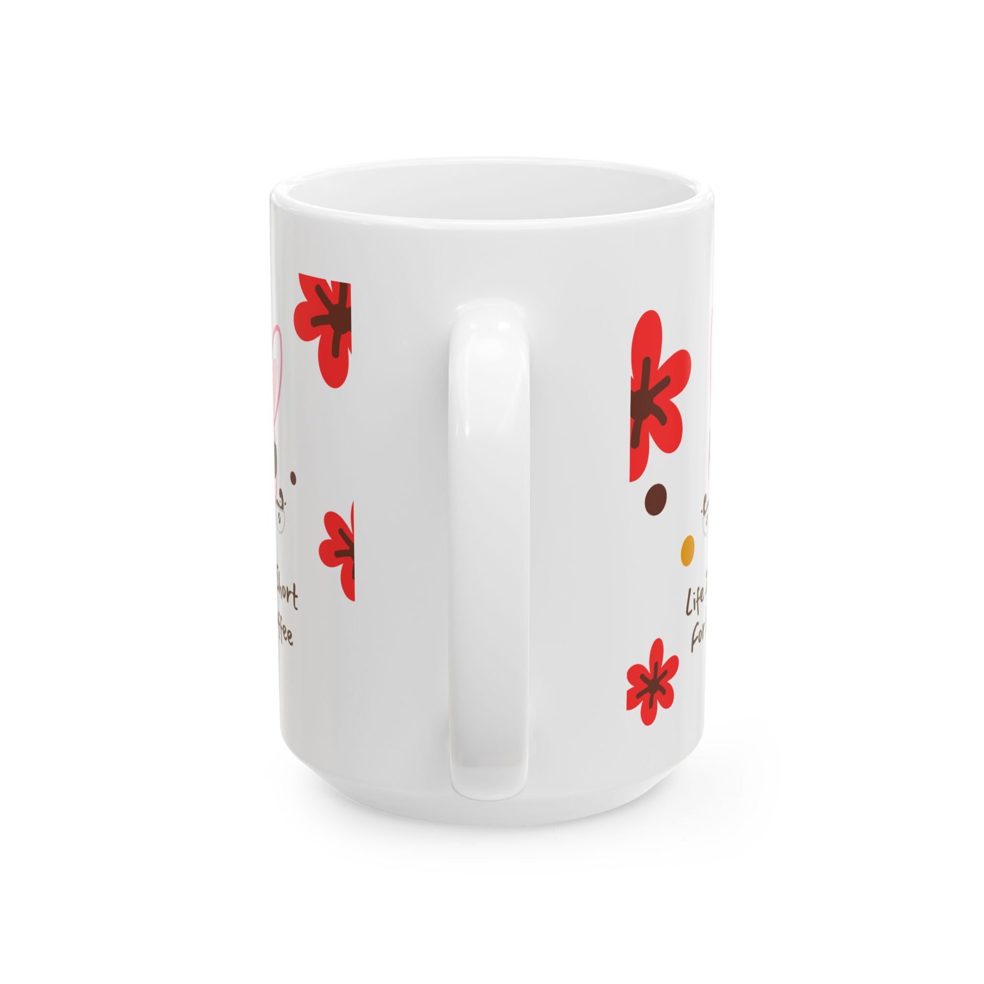 Cute Bunny Coffee Mug | Life Is Too Short for Bad Coffee