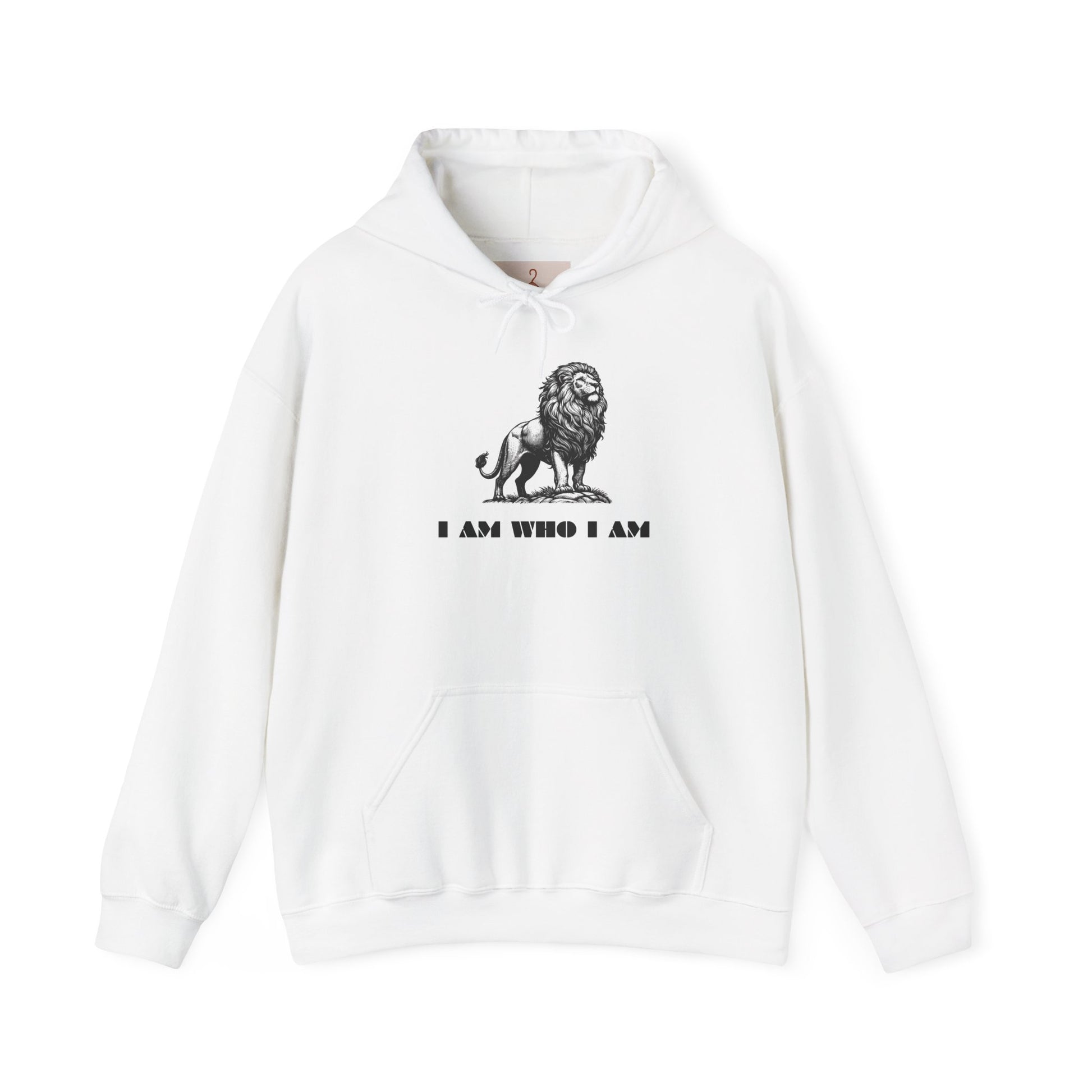 Bold Lion Unisex Hooded Sweatshirt | Inspirational Animal Sweatshirt | Statement Hoodie for Lions Lovers | Perfect Gift for Family