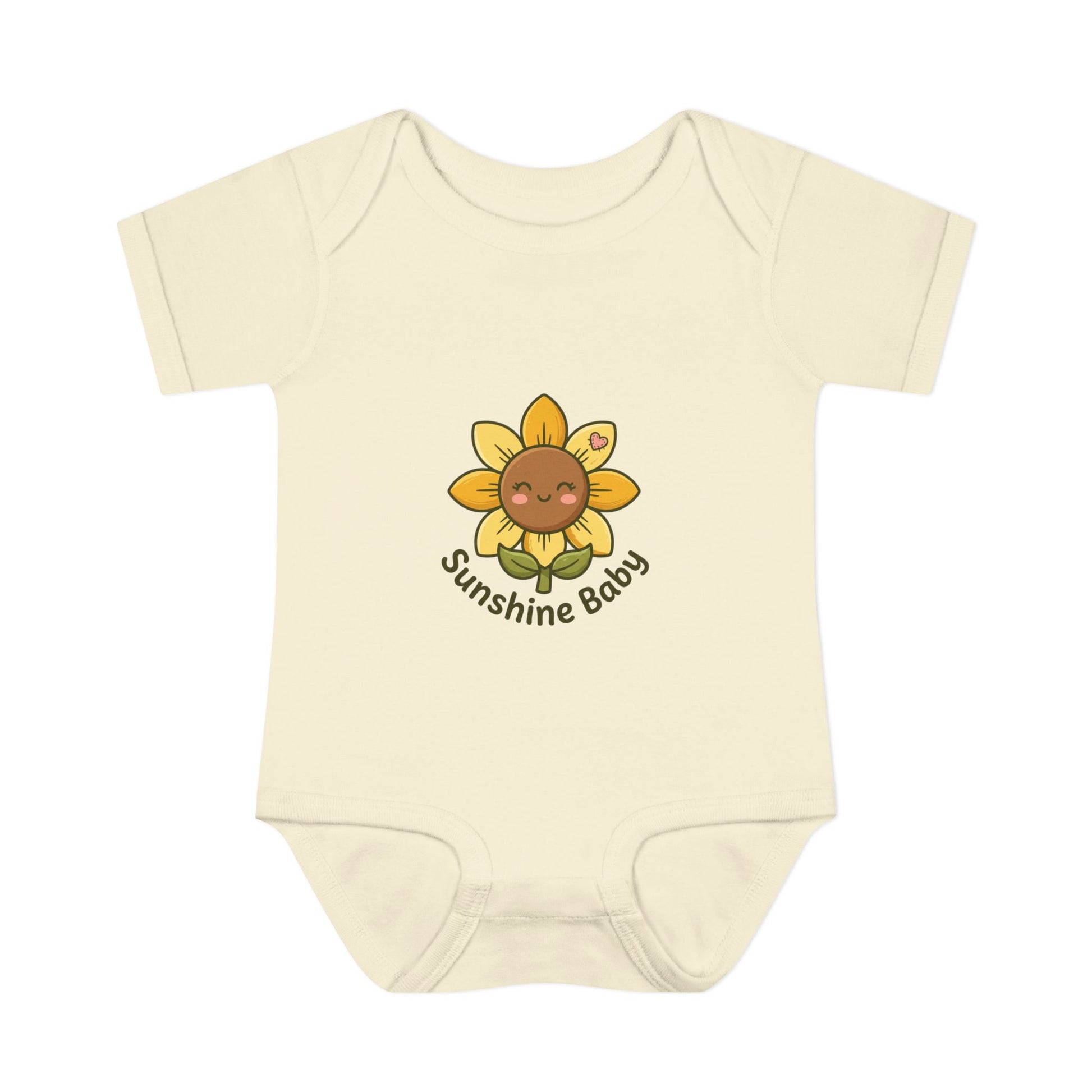 Sunflower Baby Bodysuit – Cute 'Little Sunshine' Infant Onesie