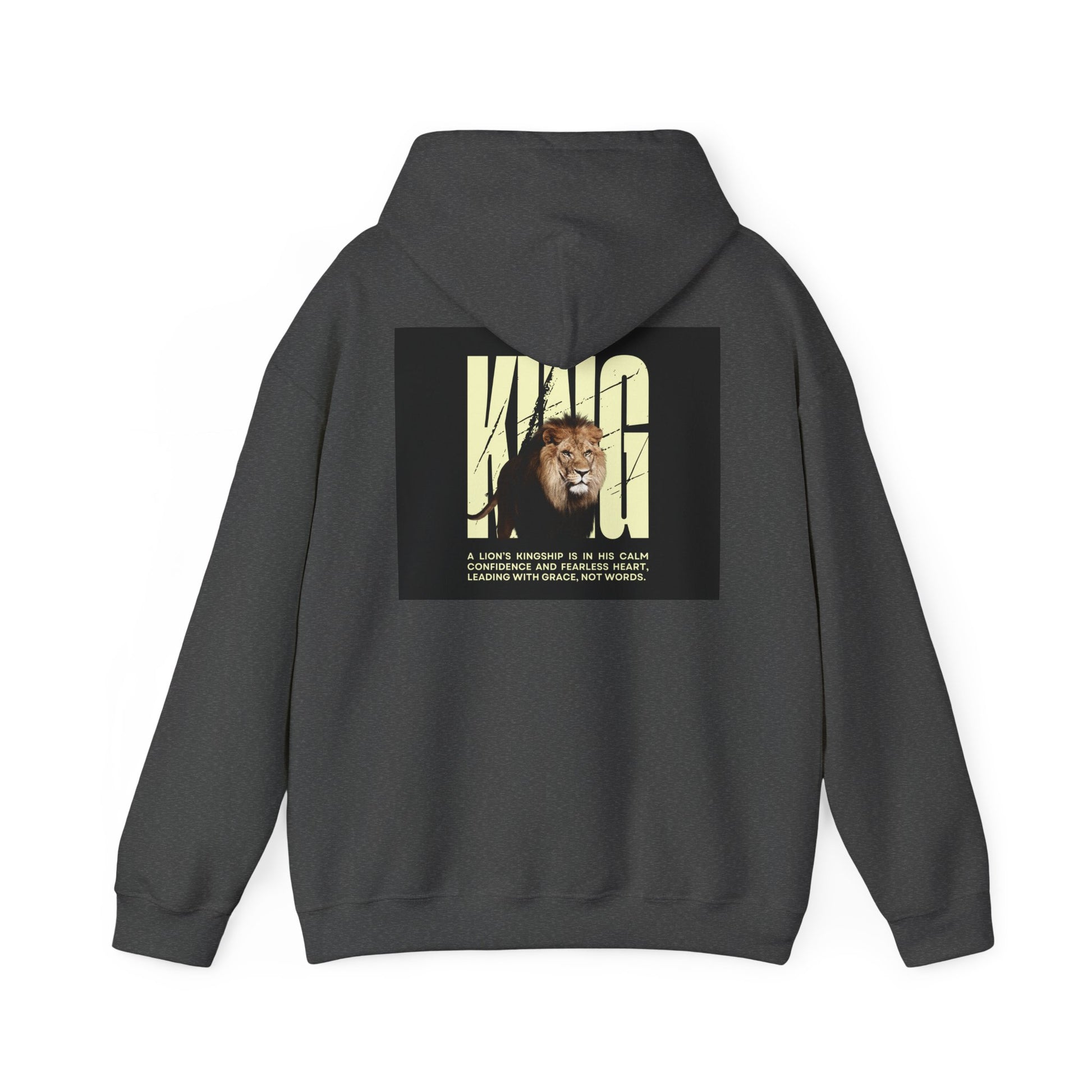 Bold King Hoodie for Empowerment Enthusiasts