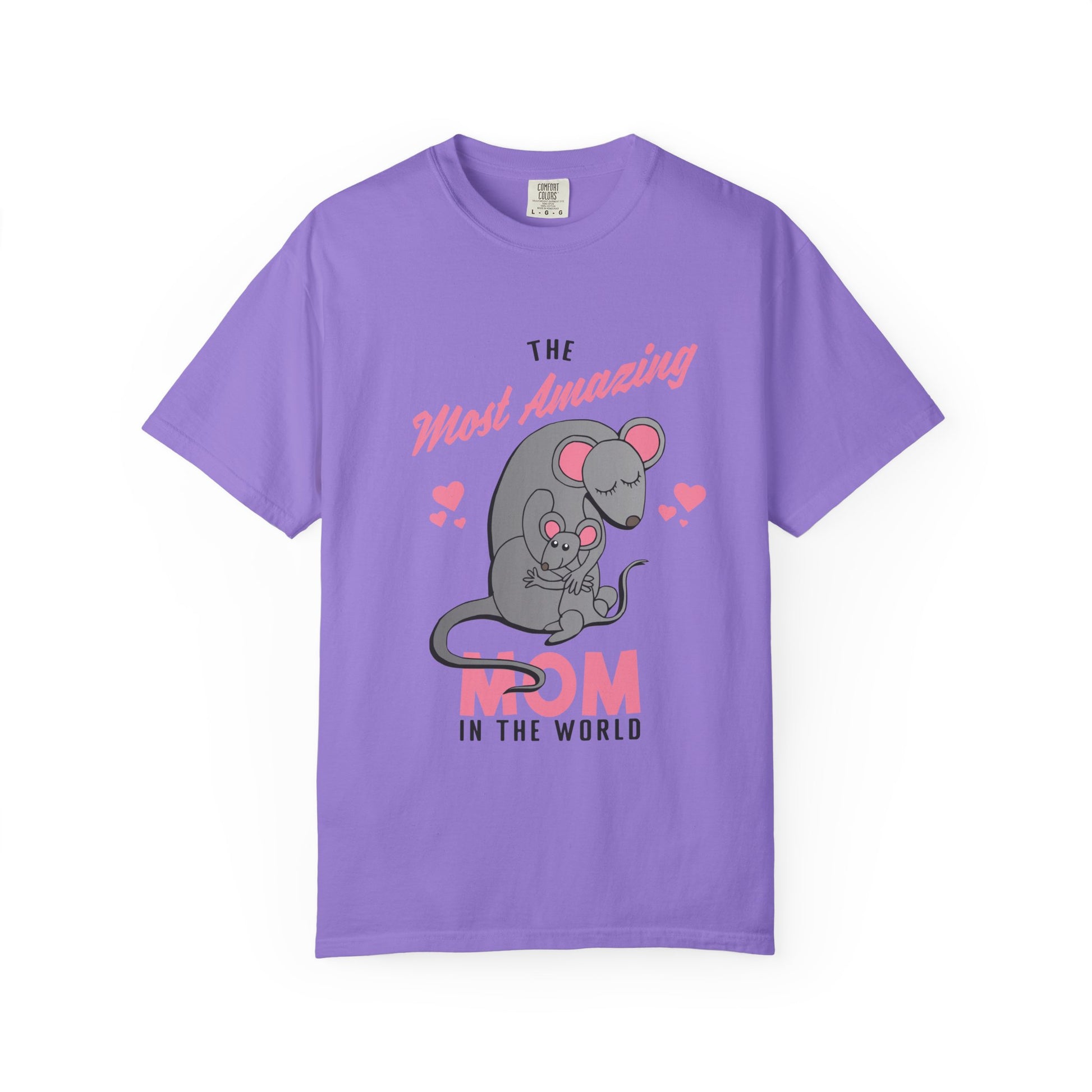 Mom Appreciation T-Shirt, Cute Mouse Mom Tee, Gift for Mother's Day