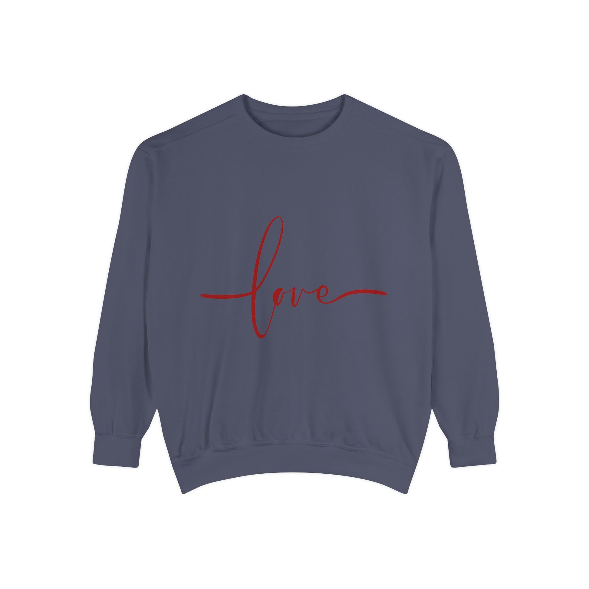 Unisex Love Sweatshirt, Cozy Love Sweater for Couples, Gift for Her, Valentine’s Day Outfit, Casual Everyday Wear