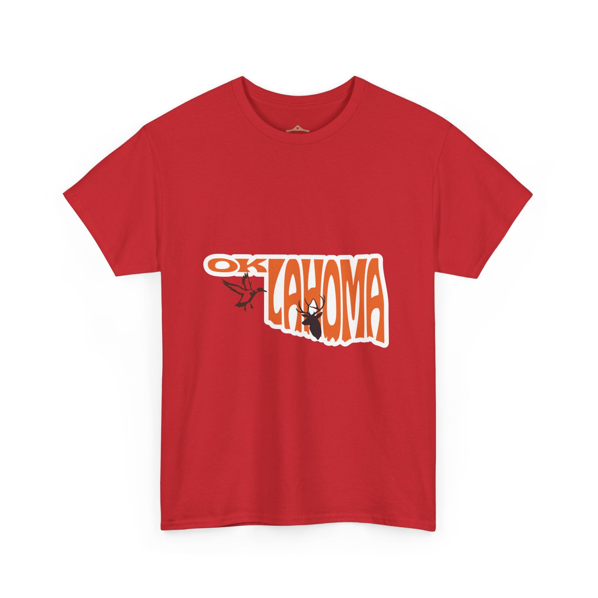 Oklahoma Retro Graphic Tee — Vintage State Pride Shirt