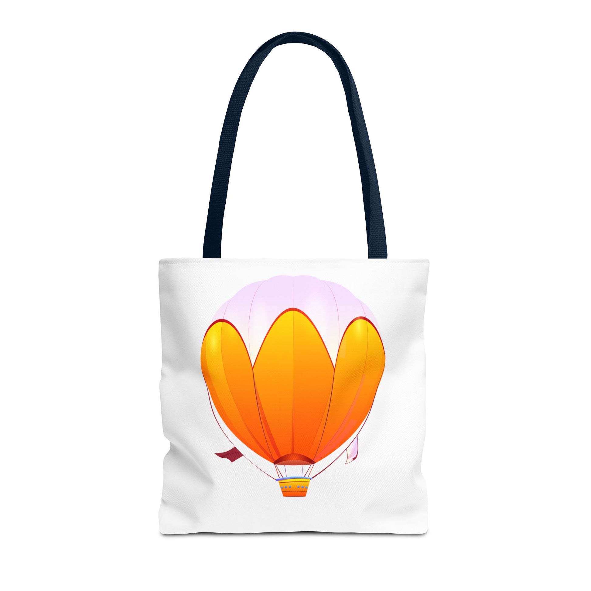 Colorful Hot Air Balloon Tote Bag | Eco-Friendly Shopping, Beach, Travel, Gift for Adventurers, Unique Summer Accessories