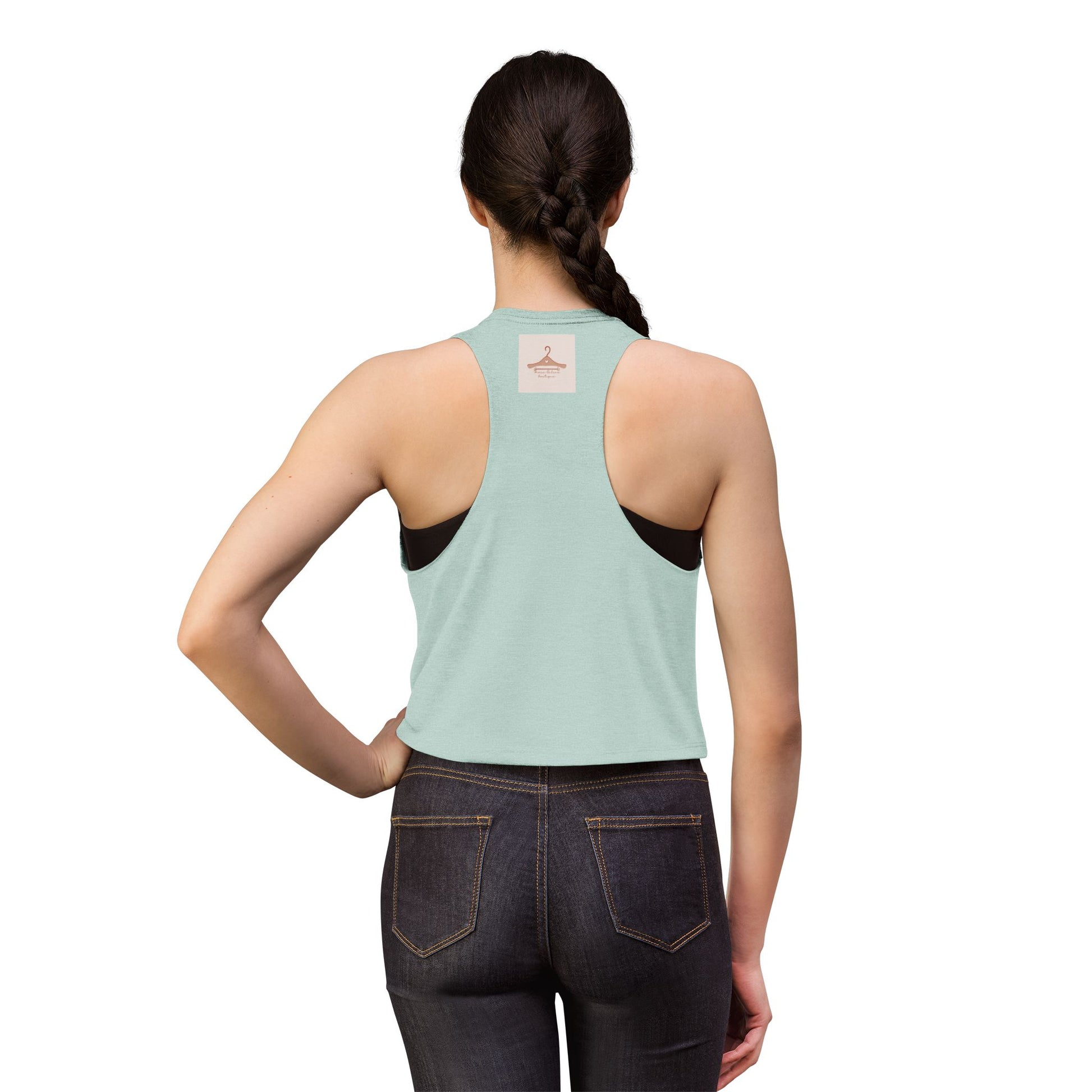 Summer Holiday Women's Crop Top — Beach Vibes Graphic Tank