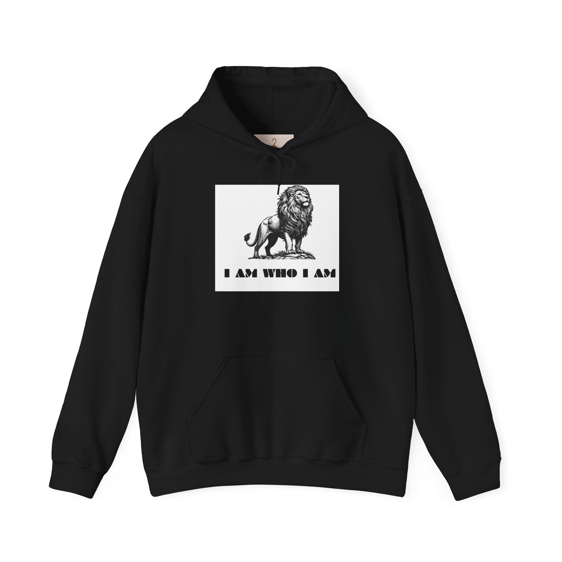 Bold Lion Unisex Hooded Sweatshirt | Inspirational Animal Sweatshirt | Statement Hoodie for Lions Lovers | Perfect Gift for Family