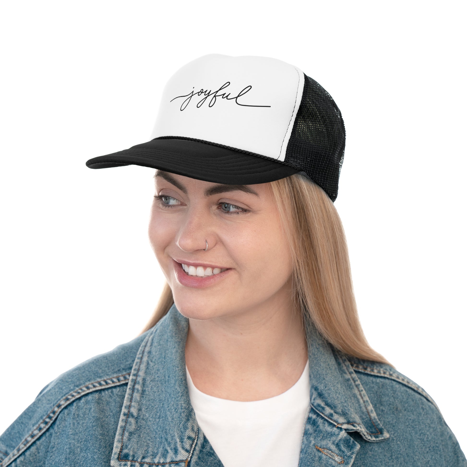 Joyful Trucker Cap,