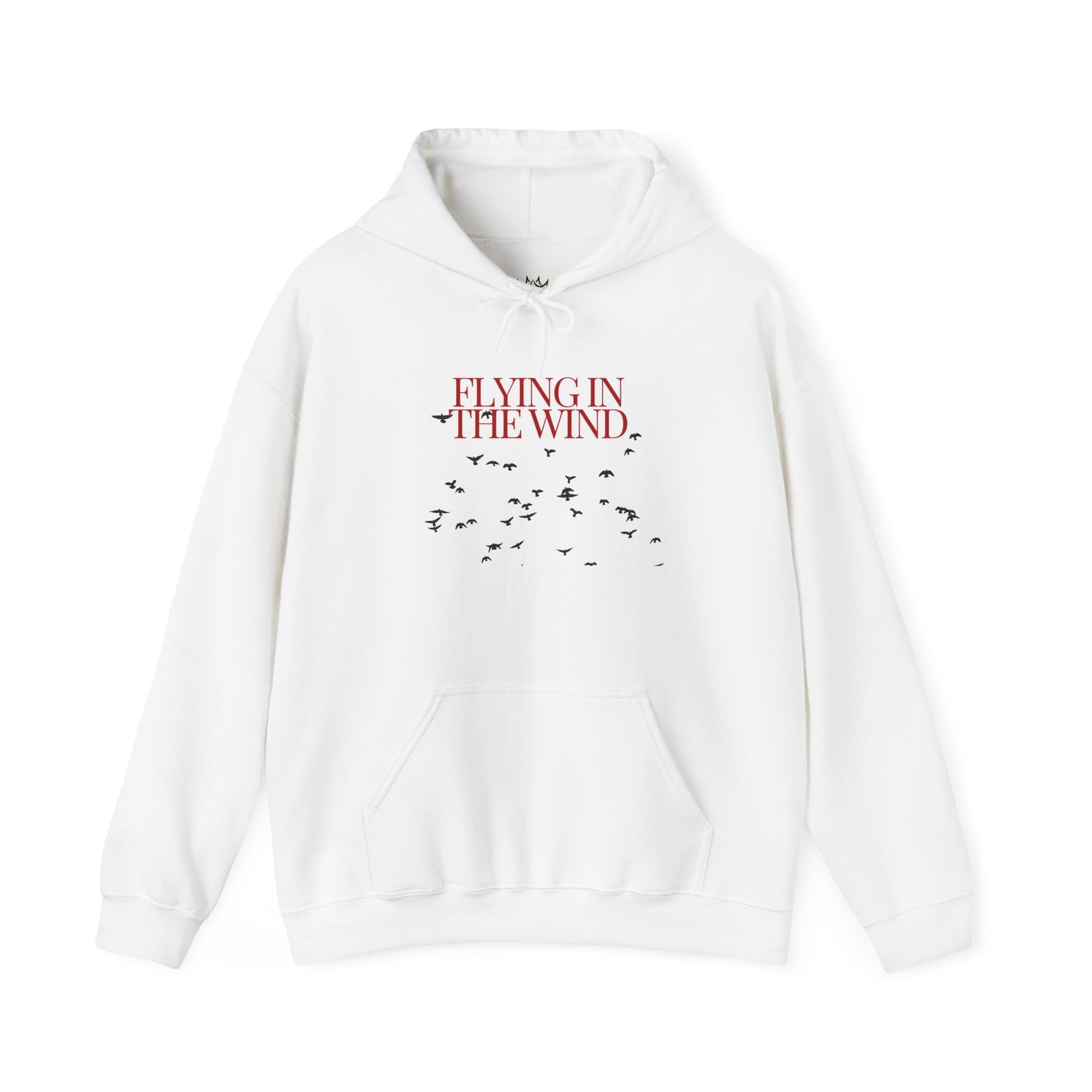 Hooded Sweatshirt - Flying in the Wind, Cozy Unisex Sweatshirt