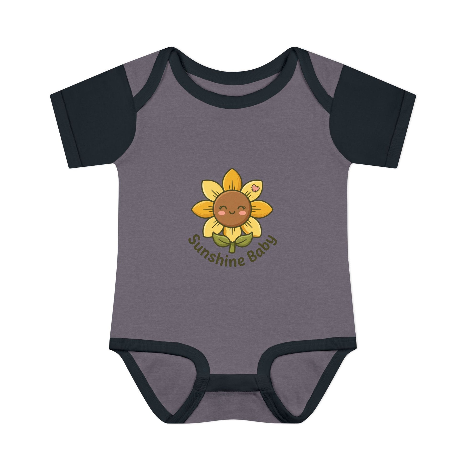 Sunflower Baby Bodysuit – Cute 'Little Sunshine' Infant Onesie