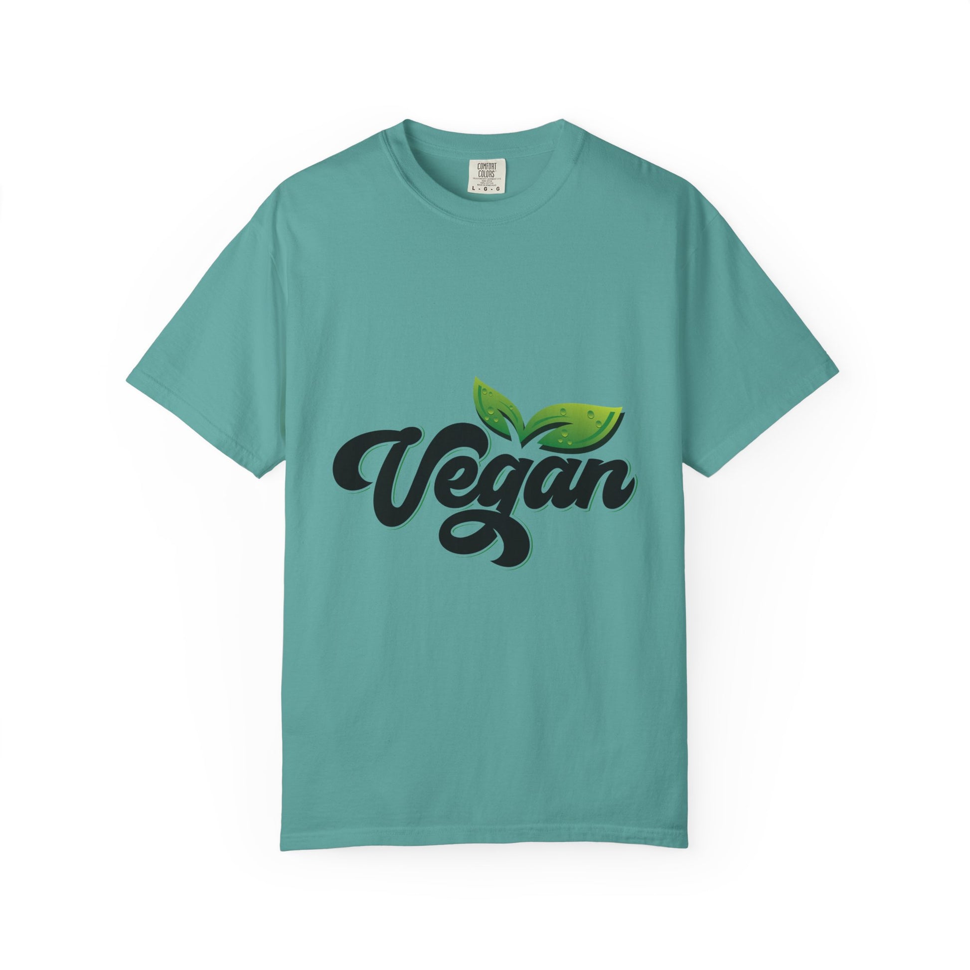 Vegan Garment-Dyed T-shirt, Eco-Friendly Tee, Unisex Plant-Based Shirt