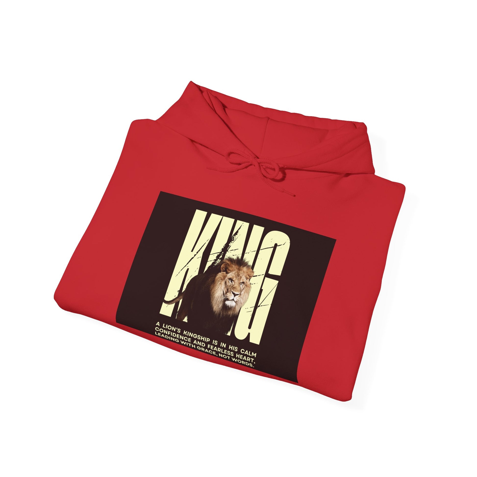 Bold King Hoodie for Empowerment Enthusiasts