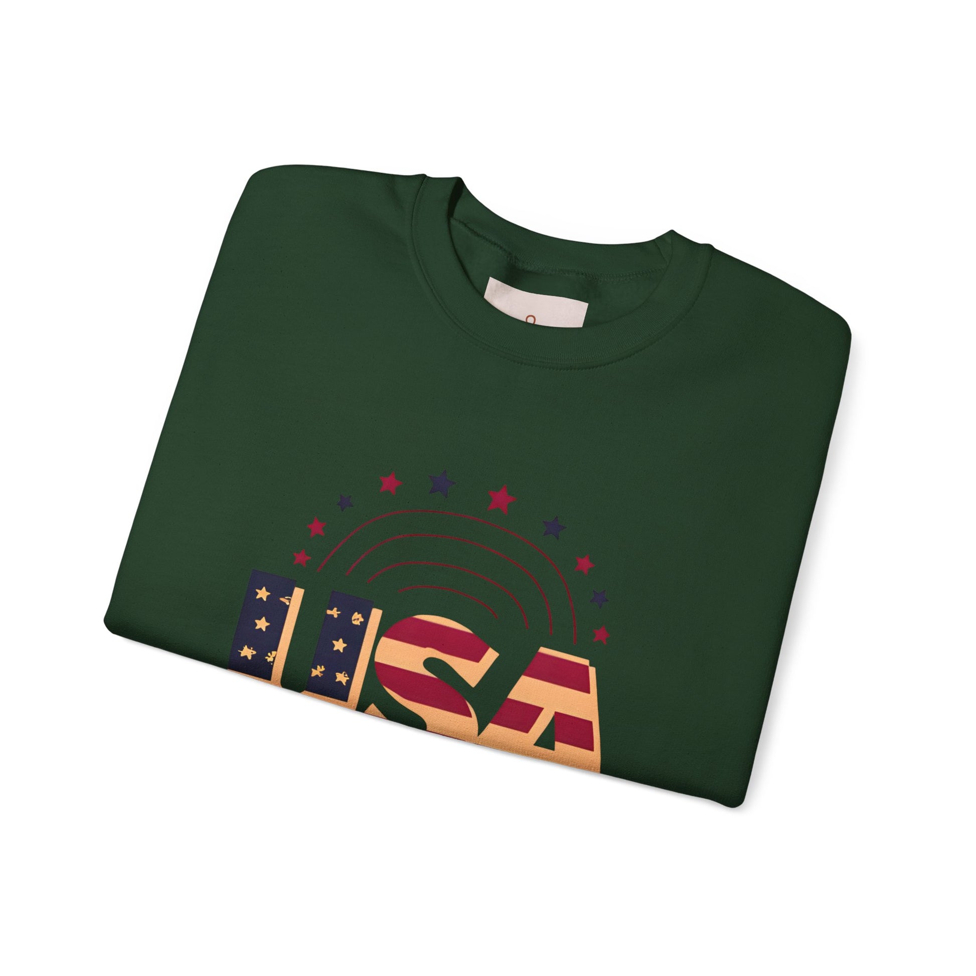 USA Graphic Crewneck Sweatshirt - Unisex Heavy Blend™