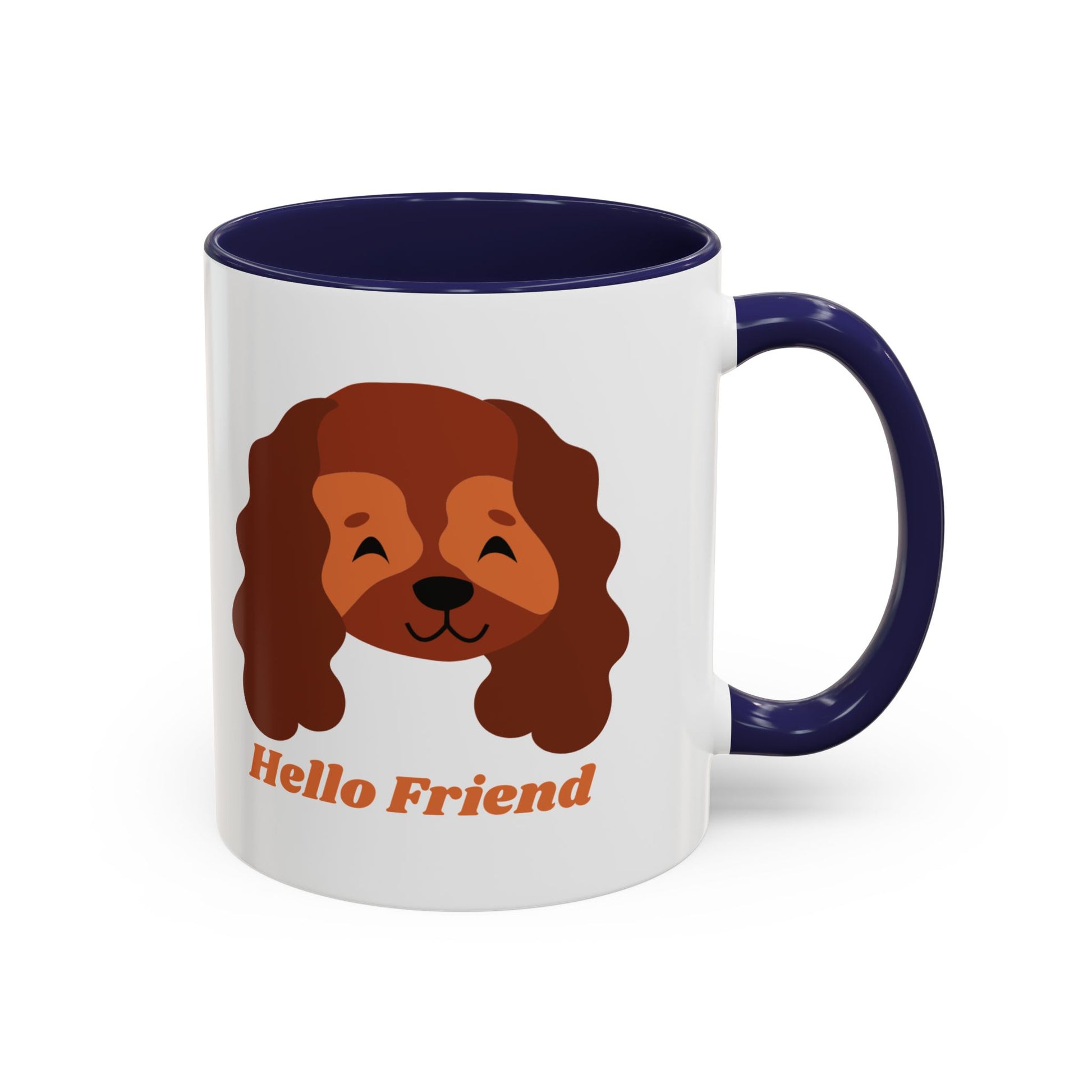 Cute Dog-Themed Coffee Mug - Hello Friend