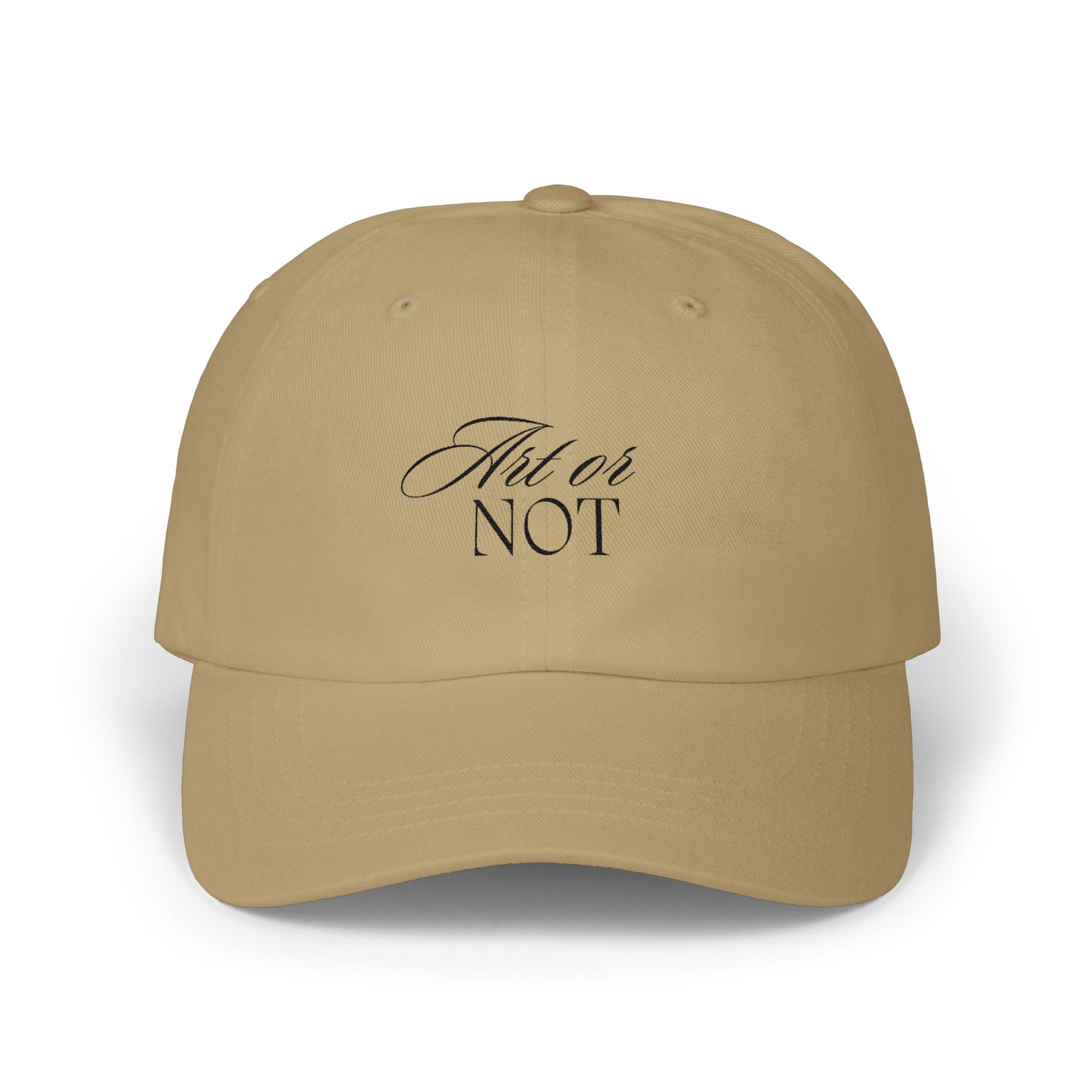 Classic Dad Cap – 'Hot or Not' Embroidered Baseball Hat