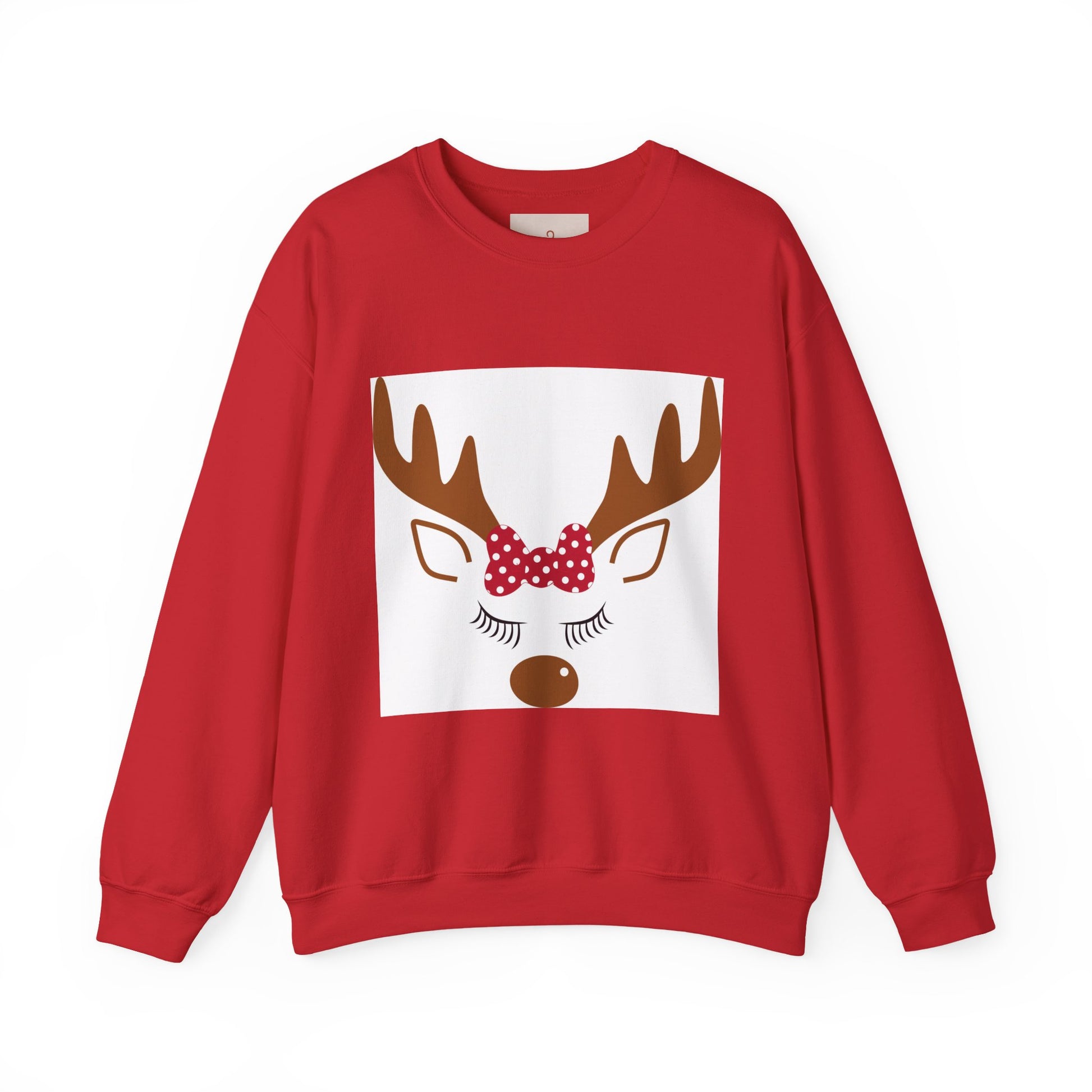 Cute Reindeer Christmas Sweatshirt