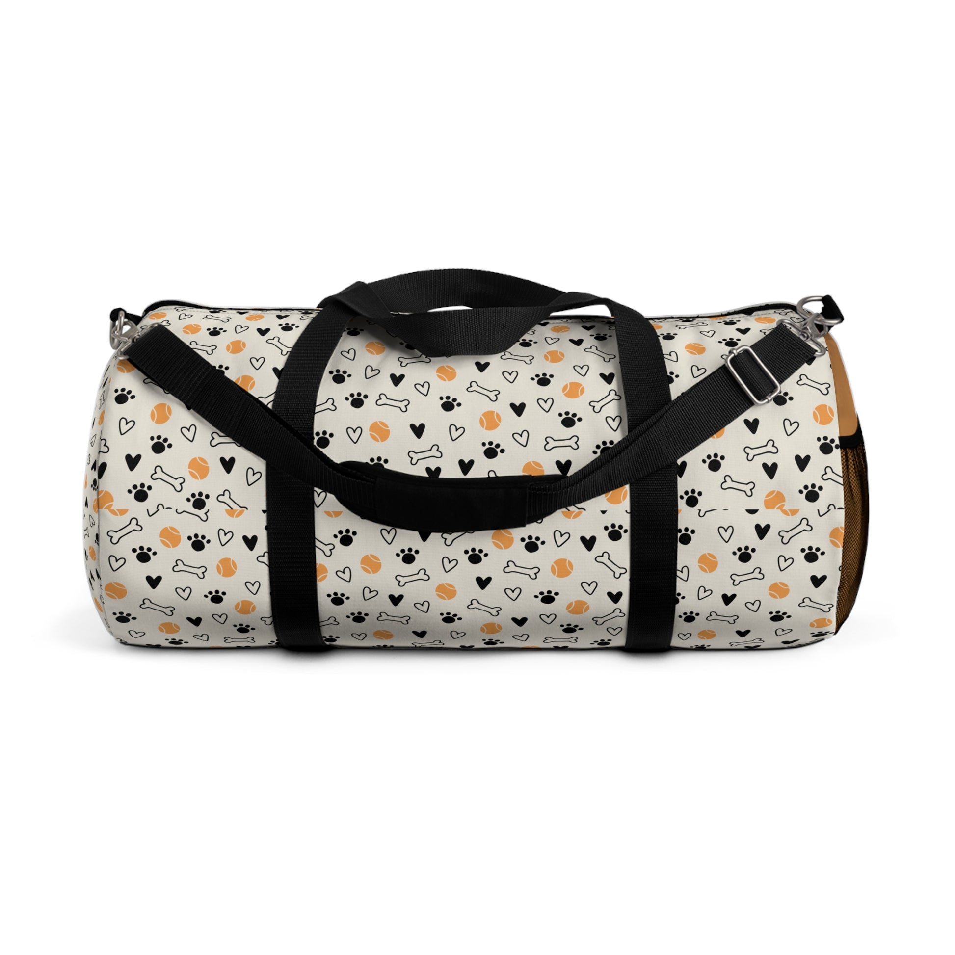 Pet Lover Duffel Bag - Cute Dog Prints for Travel, Gym, Overnight, Animal Lovers, Gifts