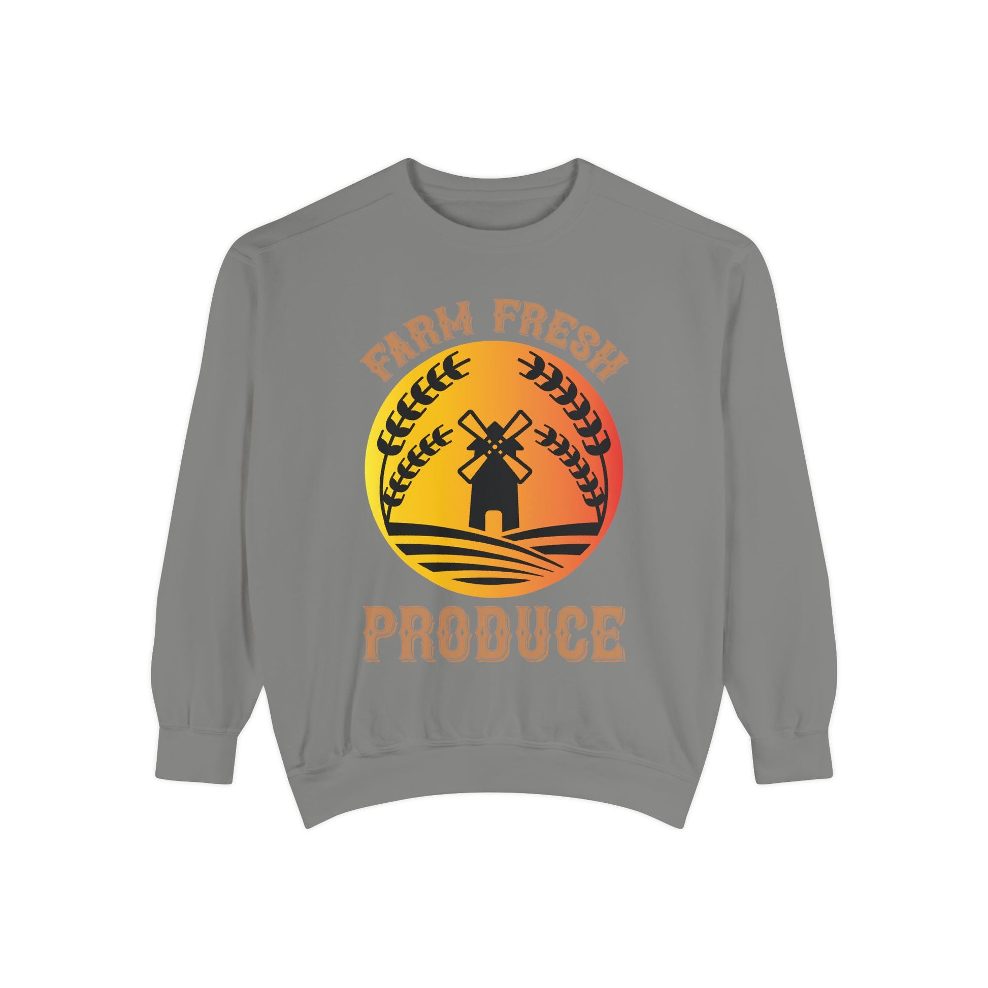 Fall Fresh Produce Sweatshirt — Vintage Farm Harvest Crewneck