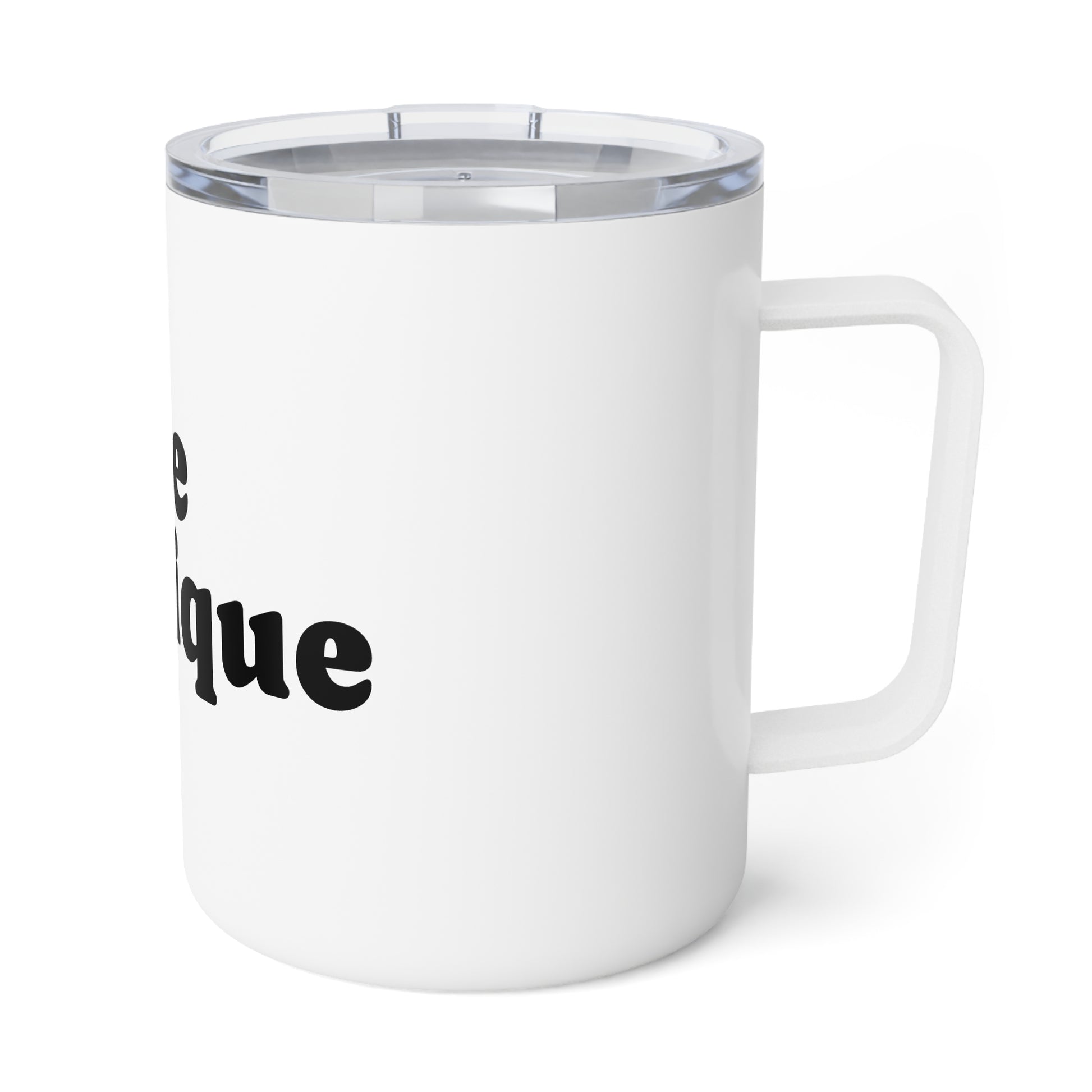 Insulated Coffee Mug with 'Grace Boutique' Design