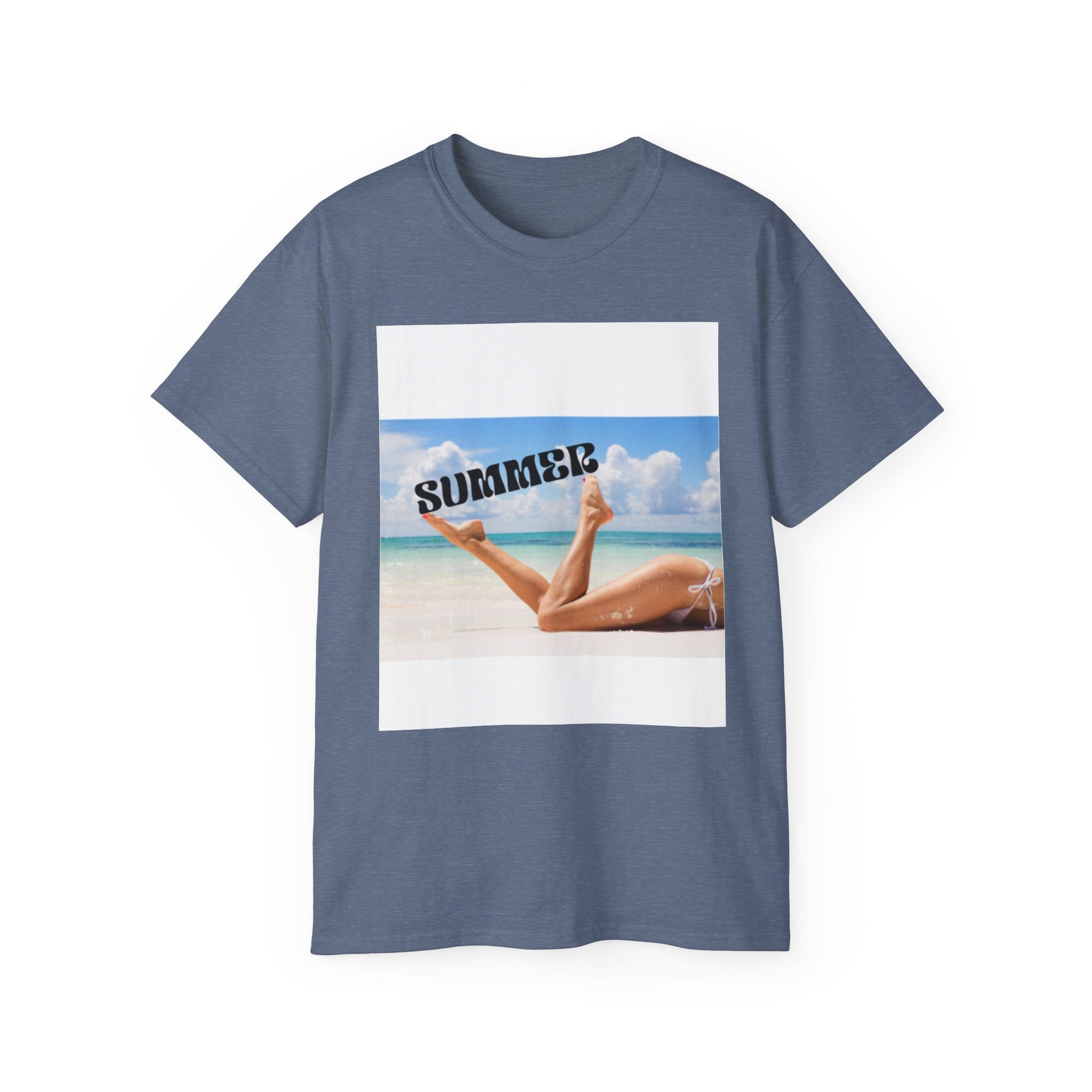 Summer Vibes Unisex Cotton Tee, Beach Shirt, Vacation Apparel, Casual Outfit, Gift for Summer Lovers