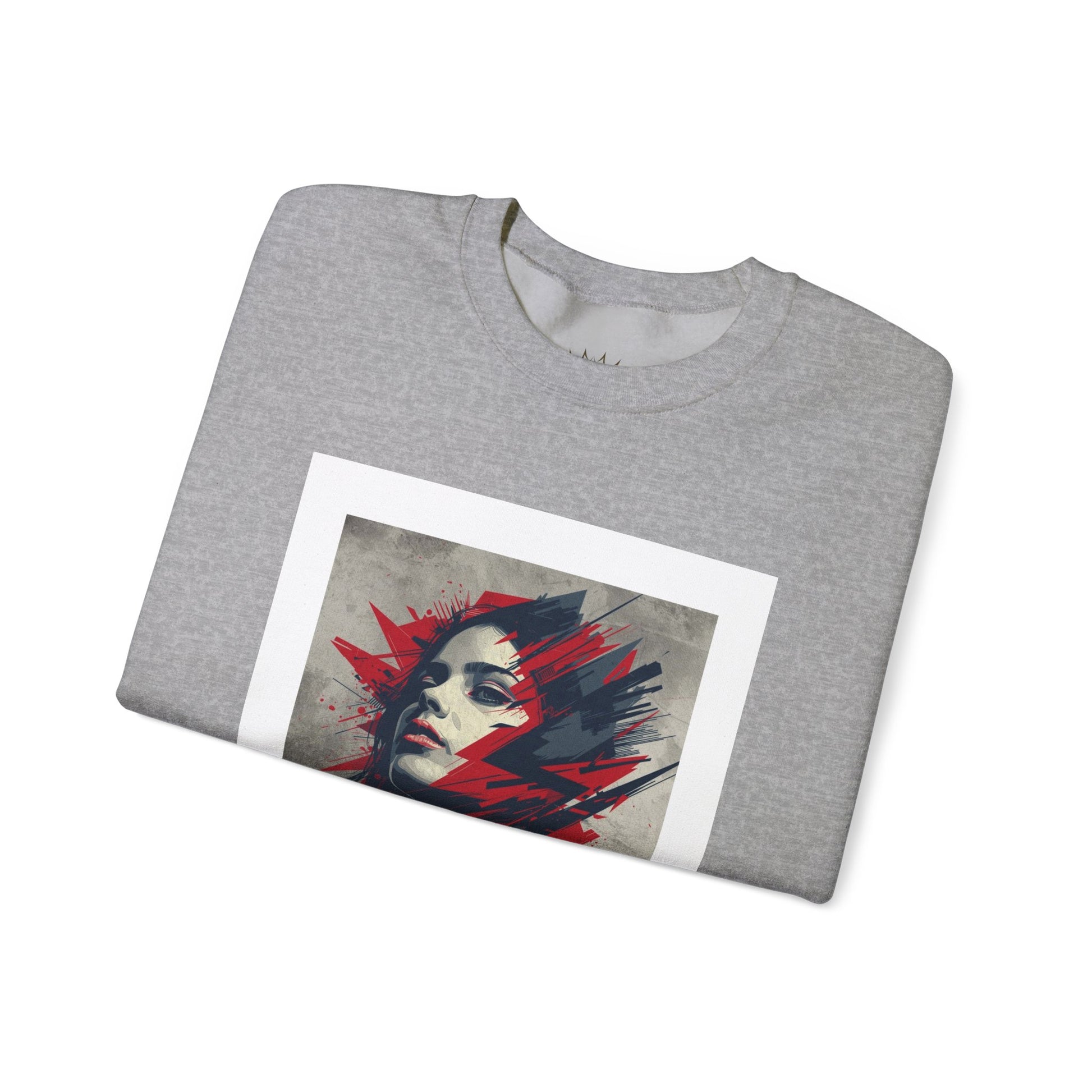 Artistic Graphic Crewneck Sweatshirt - Unisex | Bold Statement Design