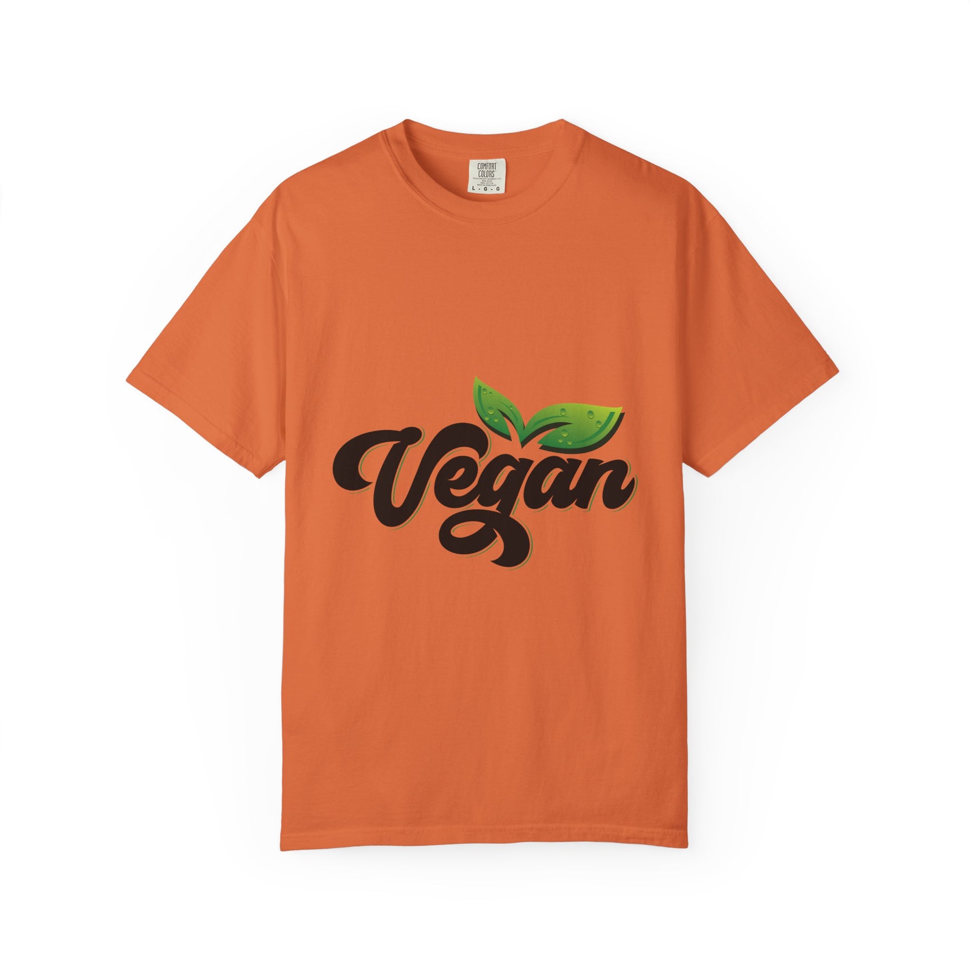 Vegan Garment-Dyed T-shirt, Eco-Friendly Tee, Unisex Plant-Based Shirt
