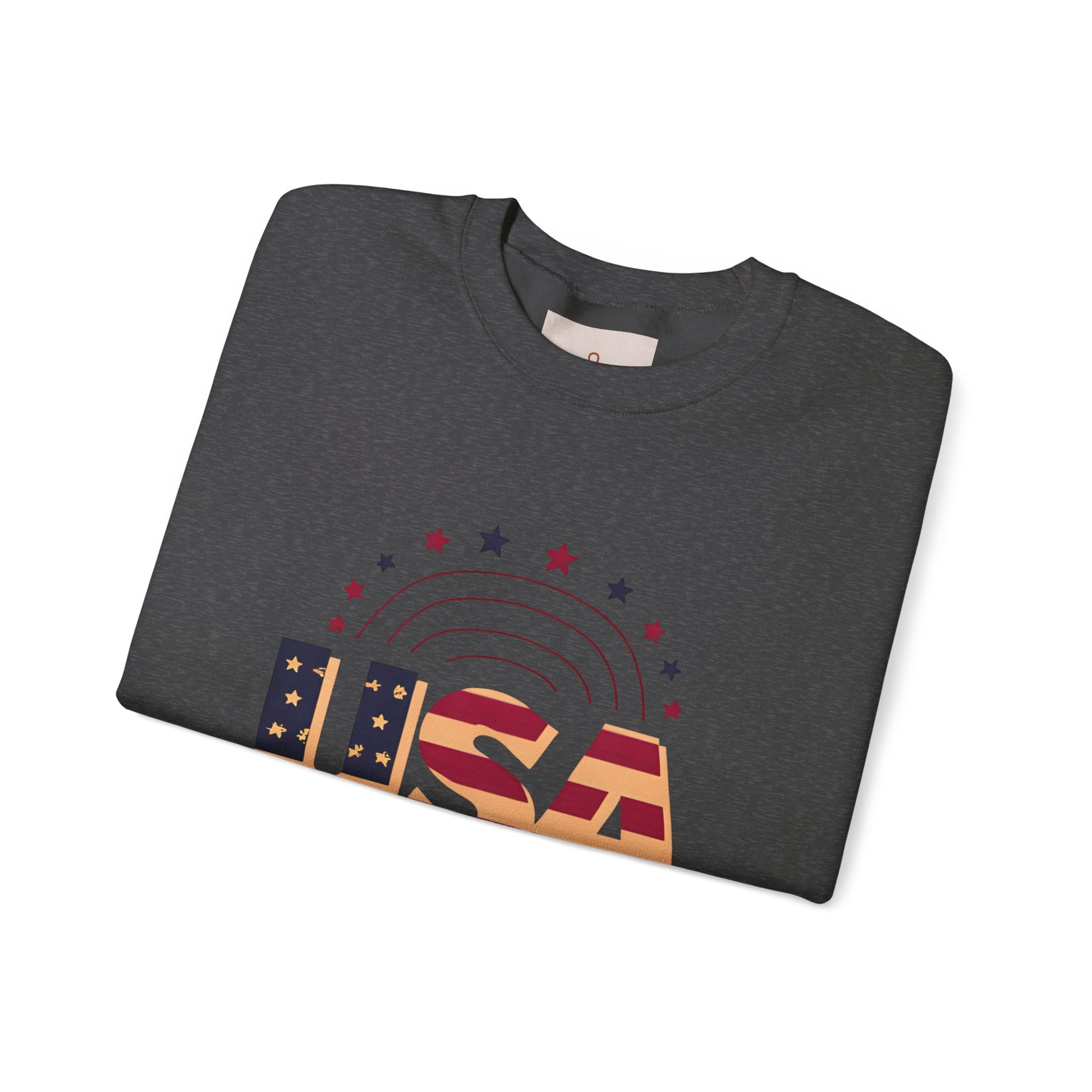 USA Graphic Crewneck Sweatshirt - Unisex Heavy Blend™