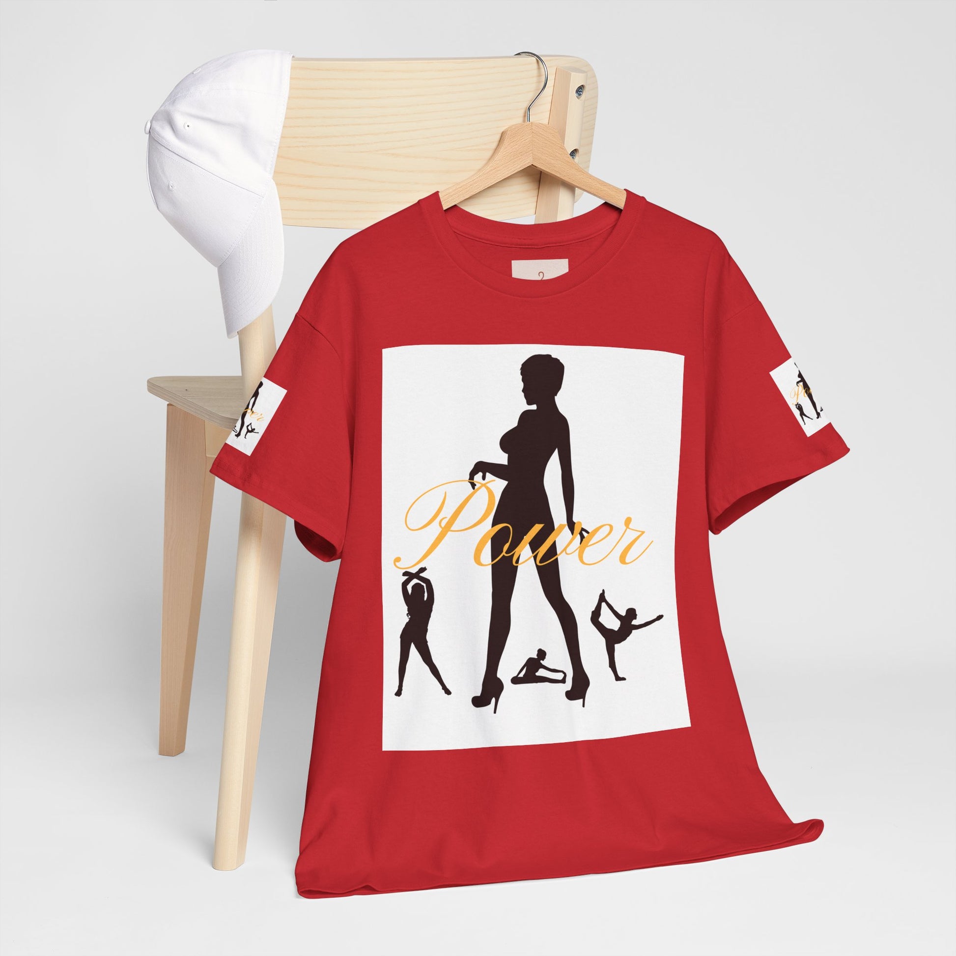 Power Silhouette Tee — Empowerment Graphic T‑Shirt