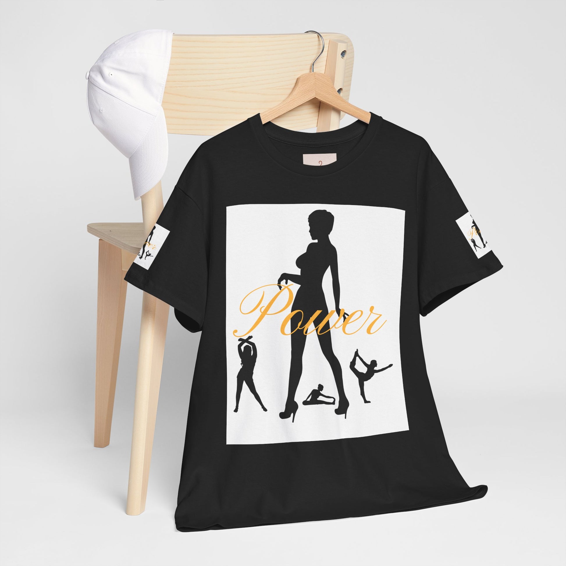 Power Silhouette Tee — Empowerment Graphic T‑Shirt