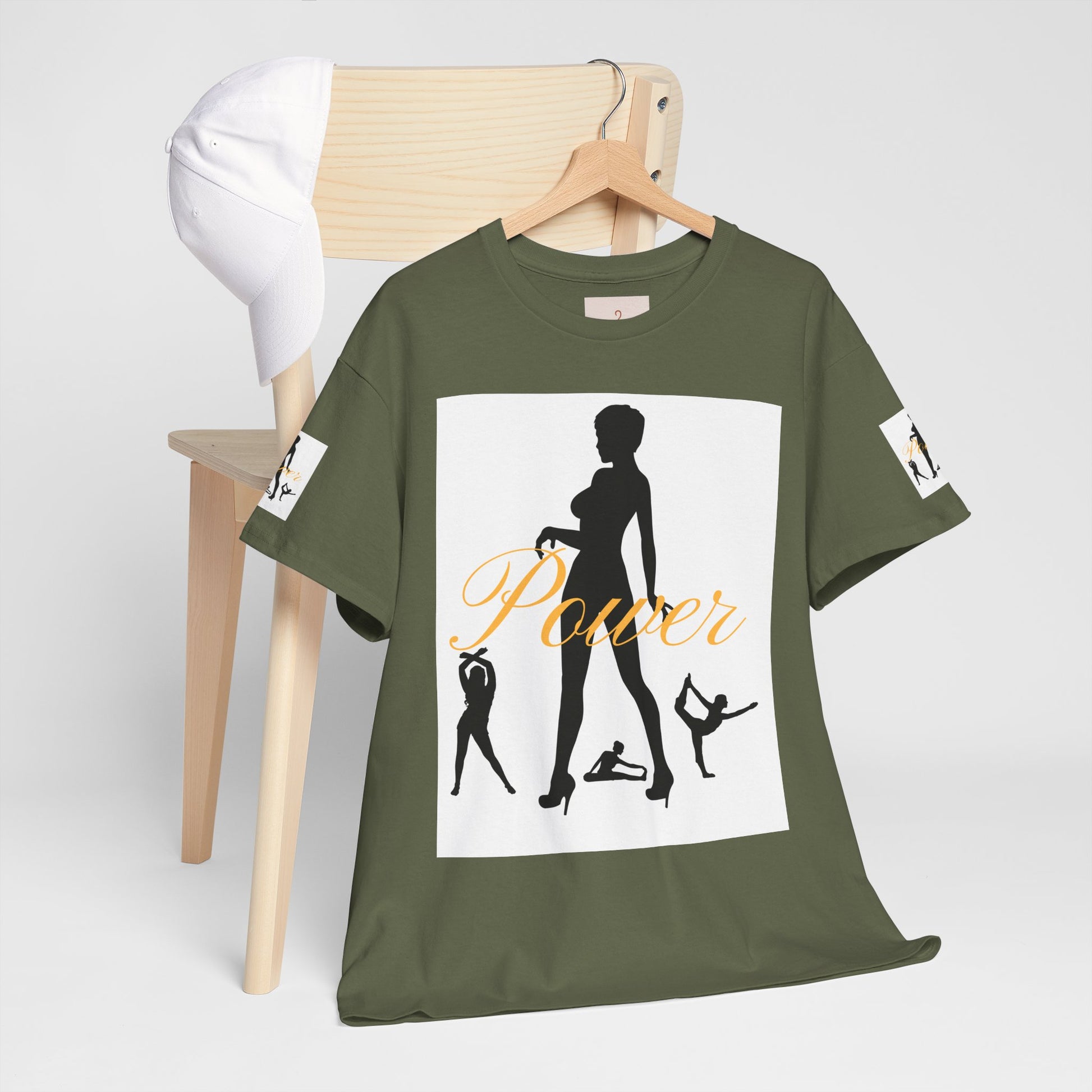 Power Silhouette Tee — Empowerment Graphic T‑Shirt