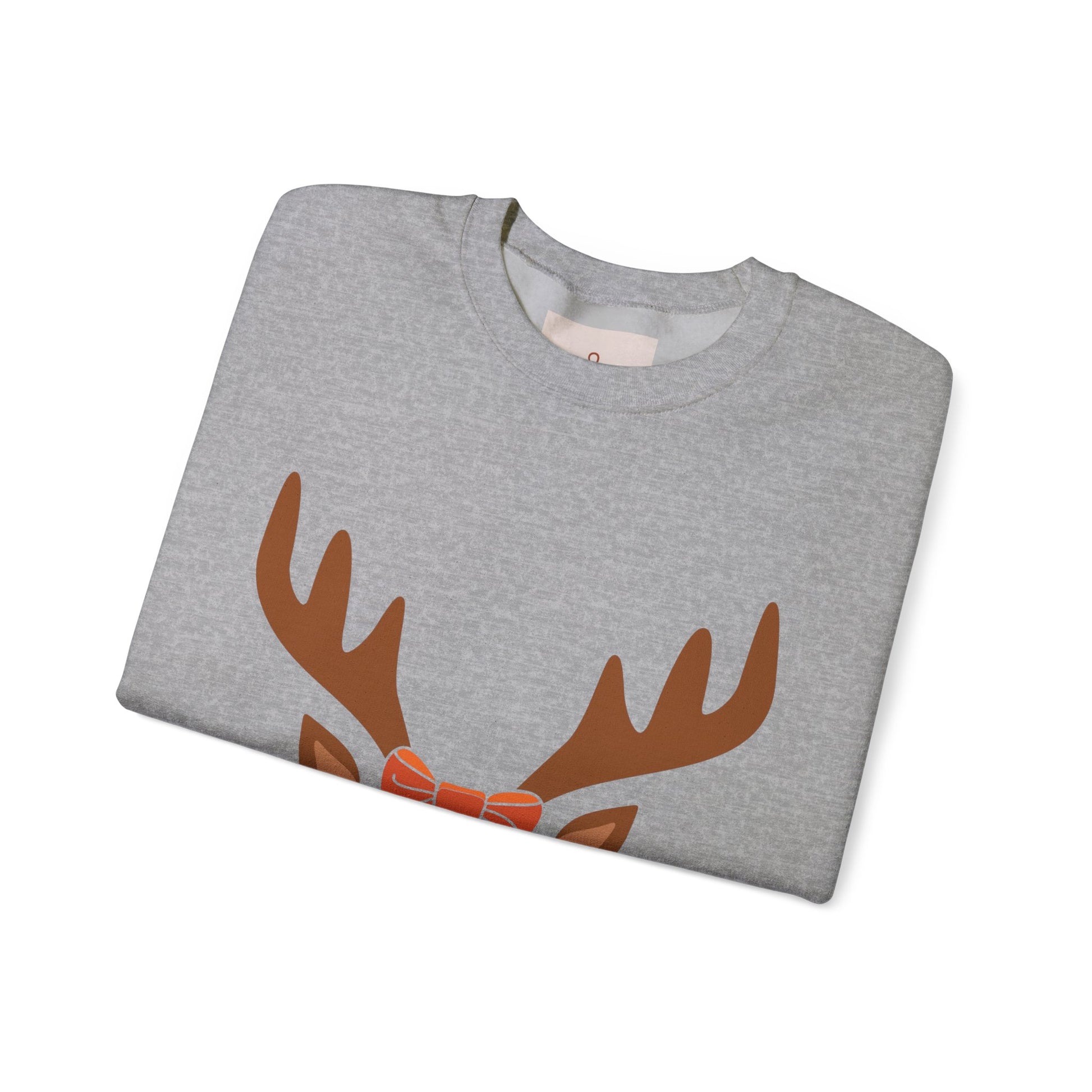Festive Reindeer Crewneck Sweatshirt