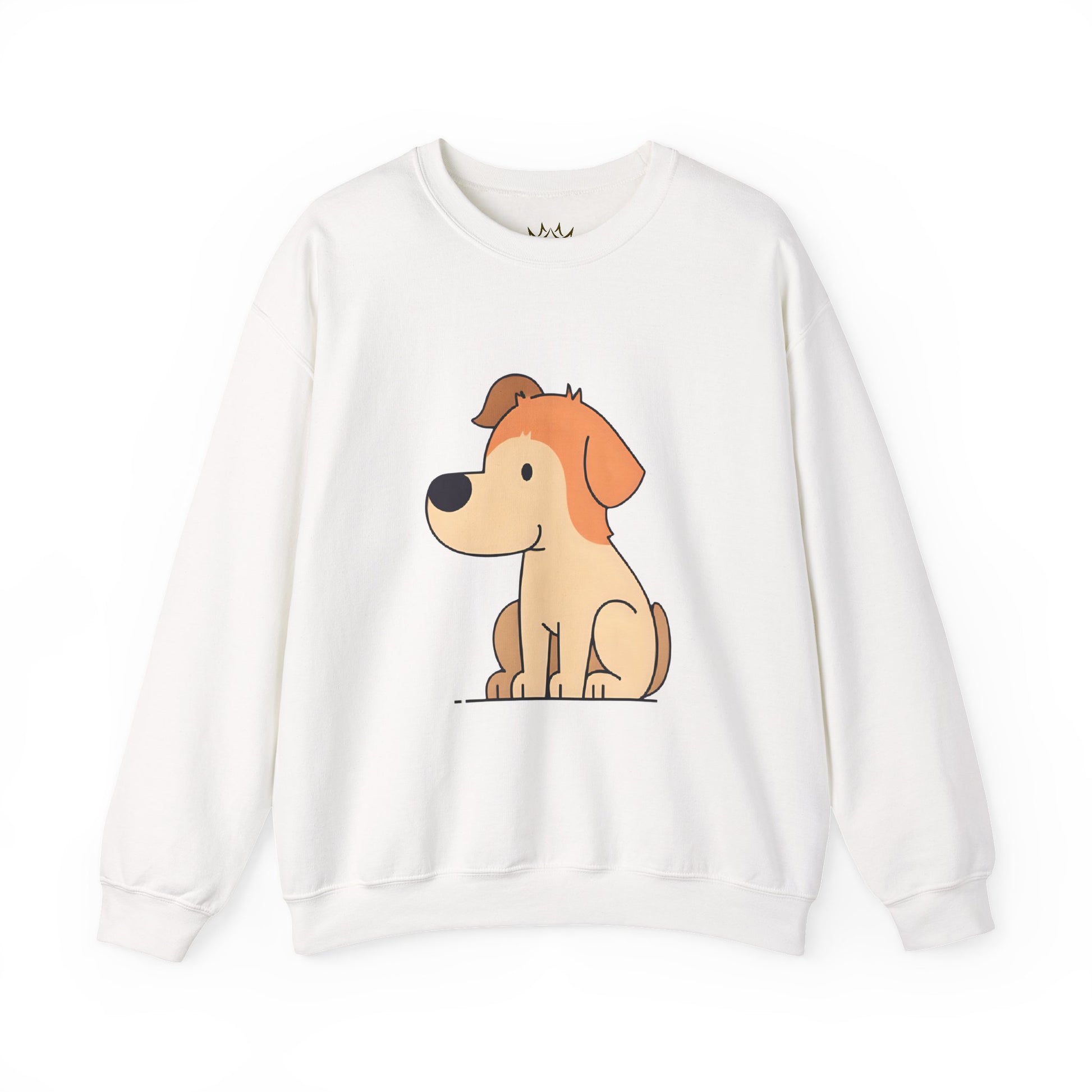 Cute Dog Graphic Crewneck Sweatshirt, Cozy Sweatshirt, Dog Lover Gift