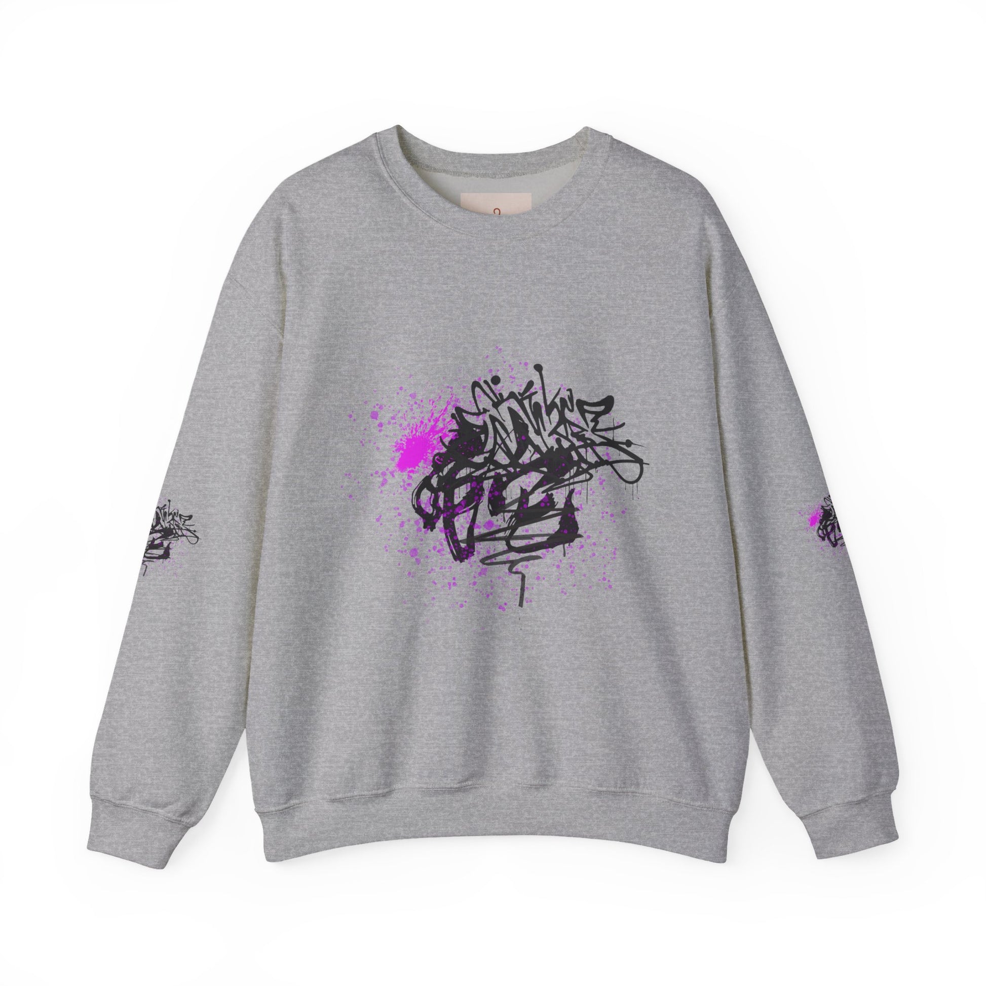 Galaxy Paint Splatter Crewneck Sweatshirt