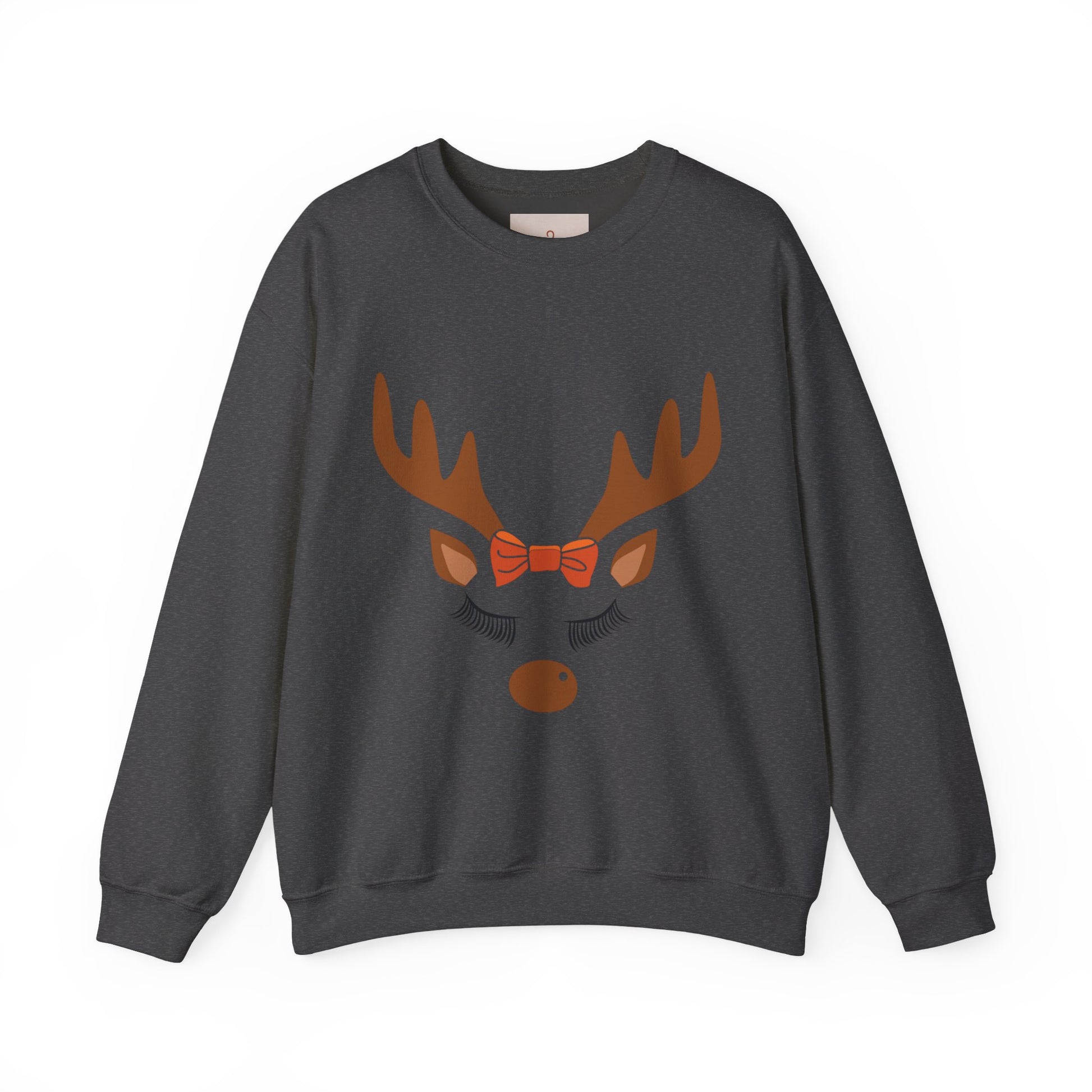 Festive Reindeer Crewneck Sweatshirt